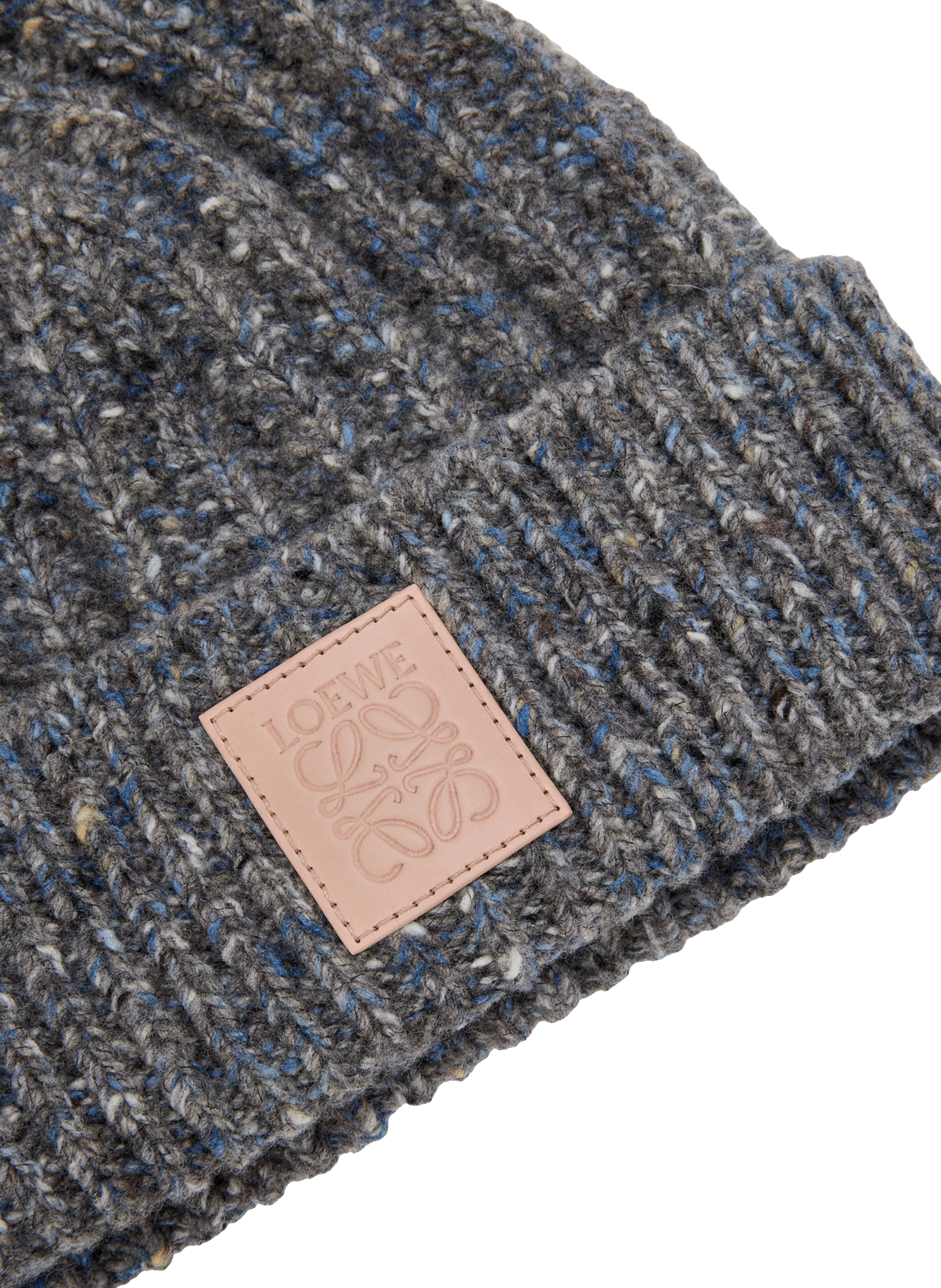 Wool and cashmere blend beanie LOEWE Grey