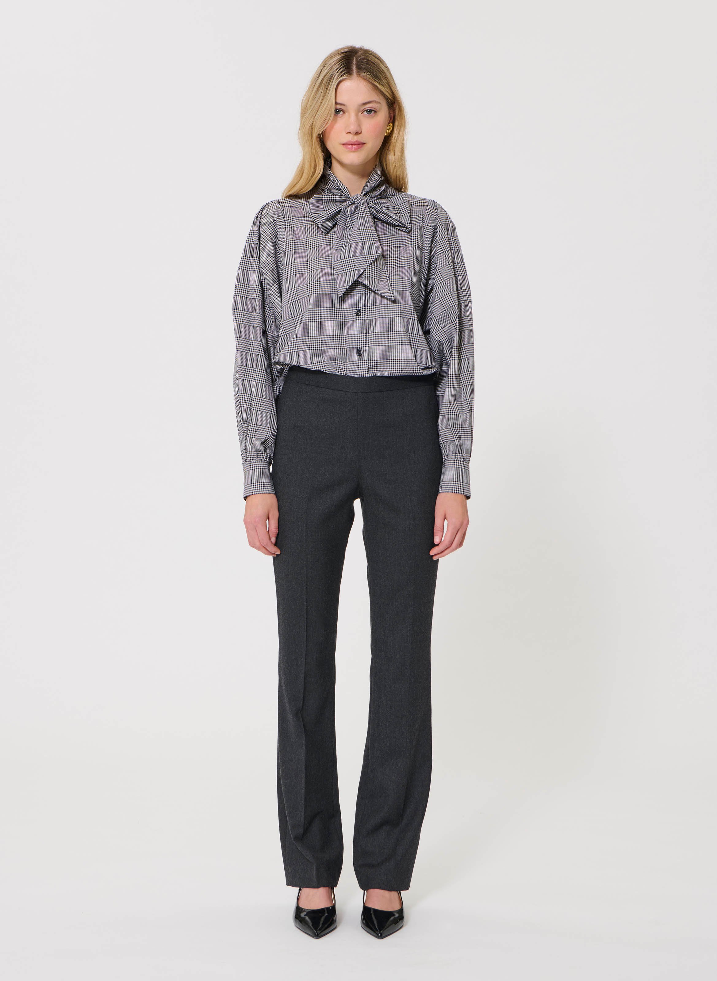 Pantalon papillon TARA JARMON Gris