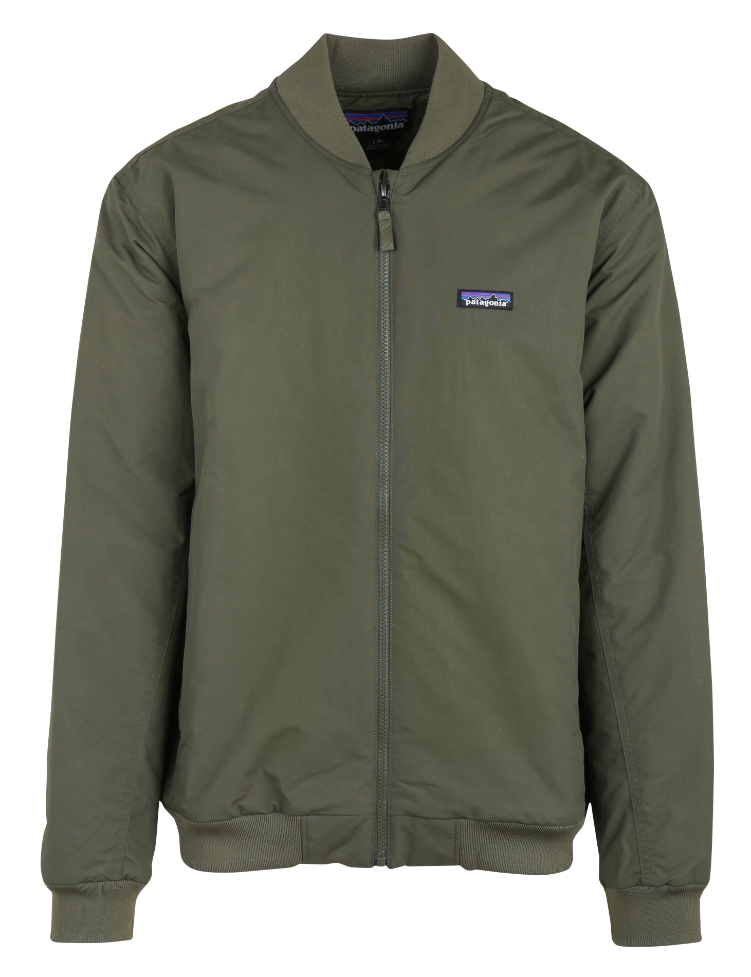 Veste zippée large unie PATAGONIA Vert