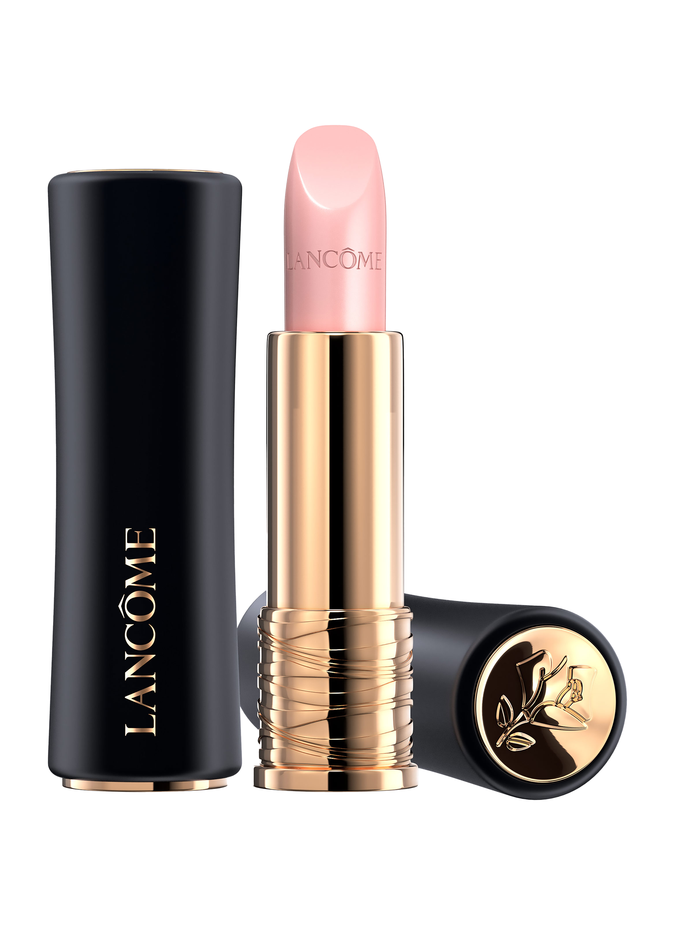 LANCÔME L?Absolu Rouge Cream satin lipstick - Long-lasting hydration and comfort La base rôsy 01 universelle