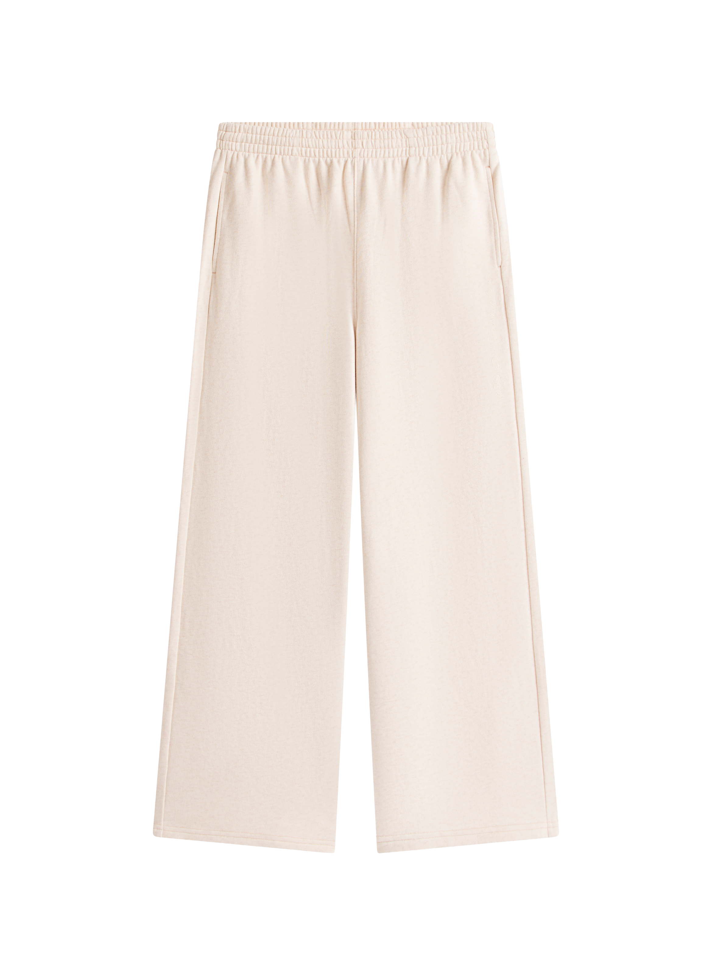 Mixed cotton pajama pants TOMMY HILFIGER Beige