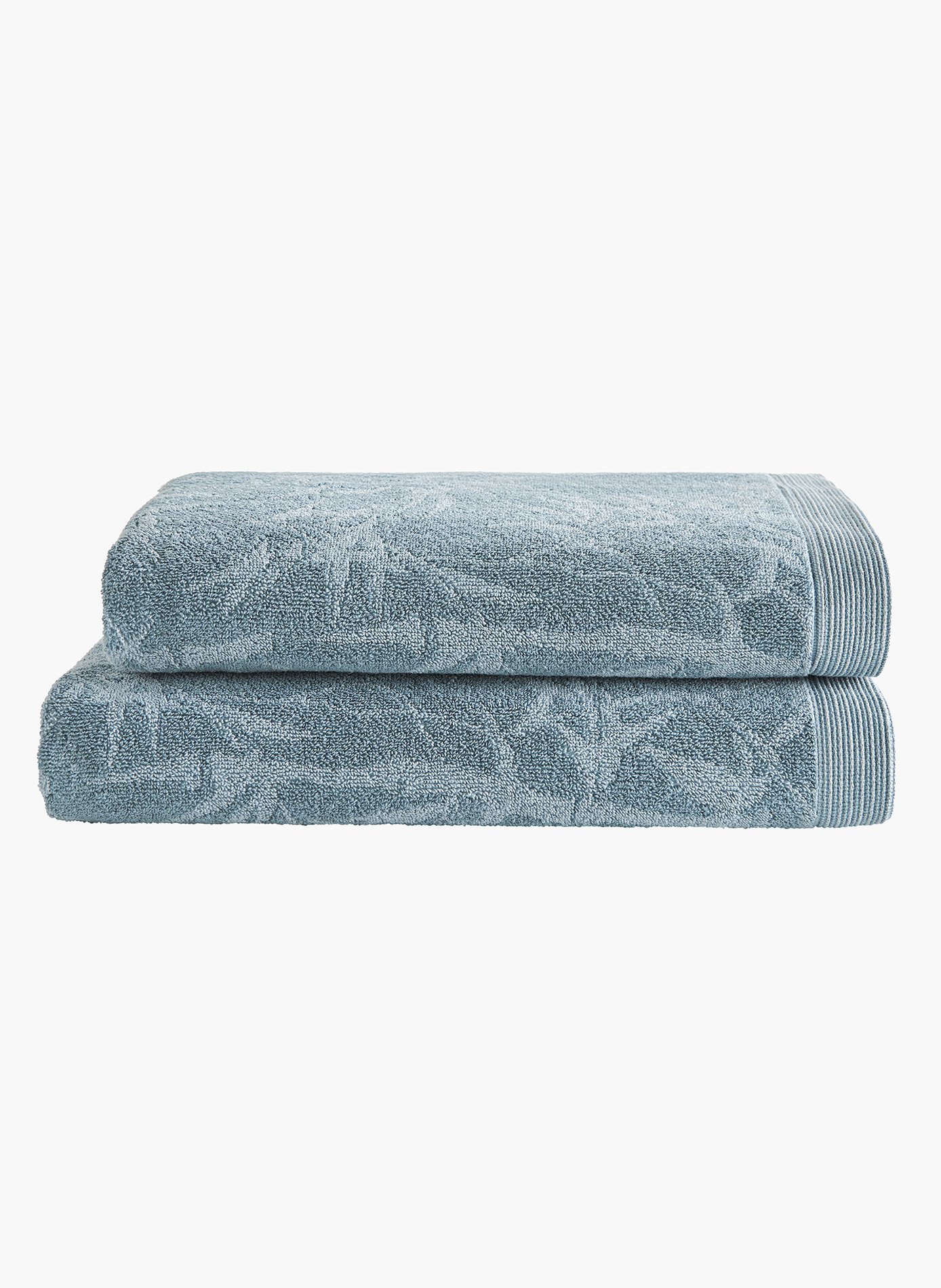 DRAP DE BAIN Contemplation ANNE DE SOLENE Bleu