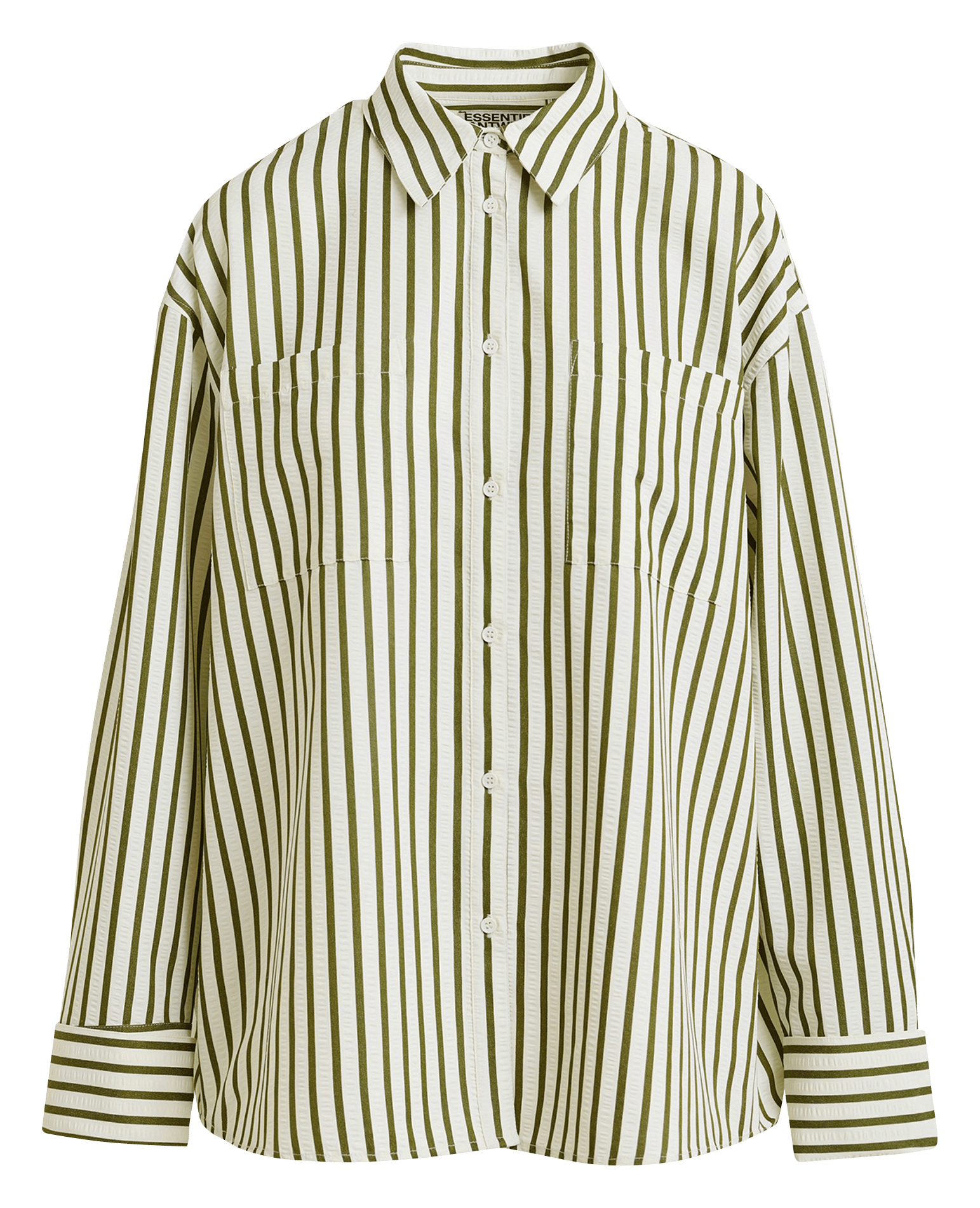 Chemise oversize à rayures Janna ESSENTIEL ANTWERP Blanc