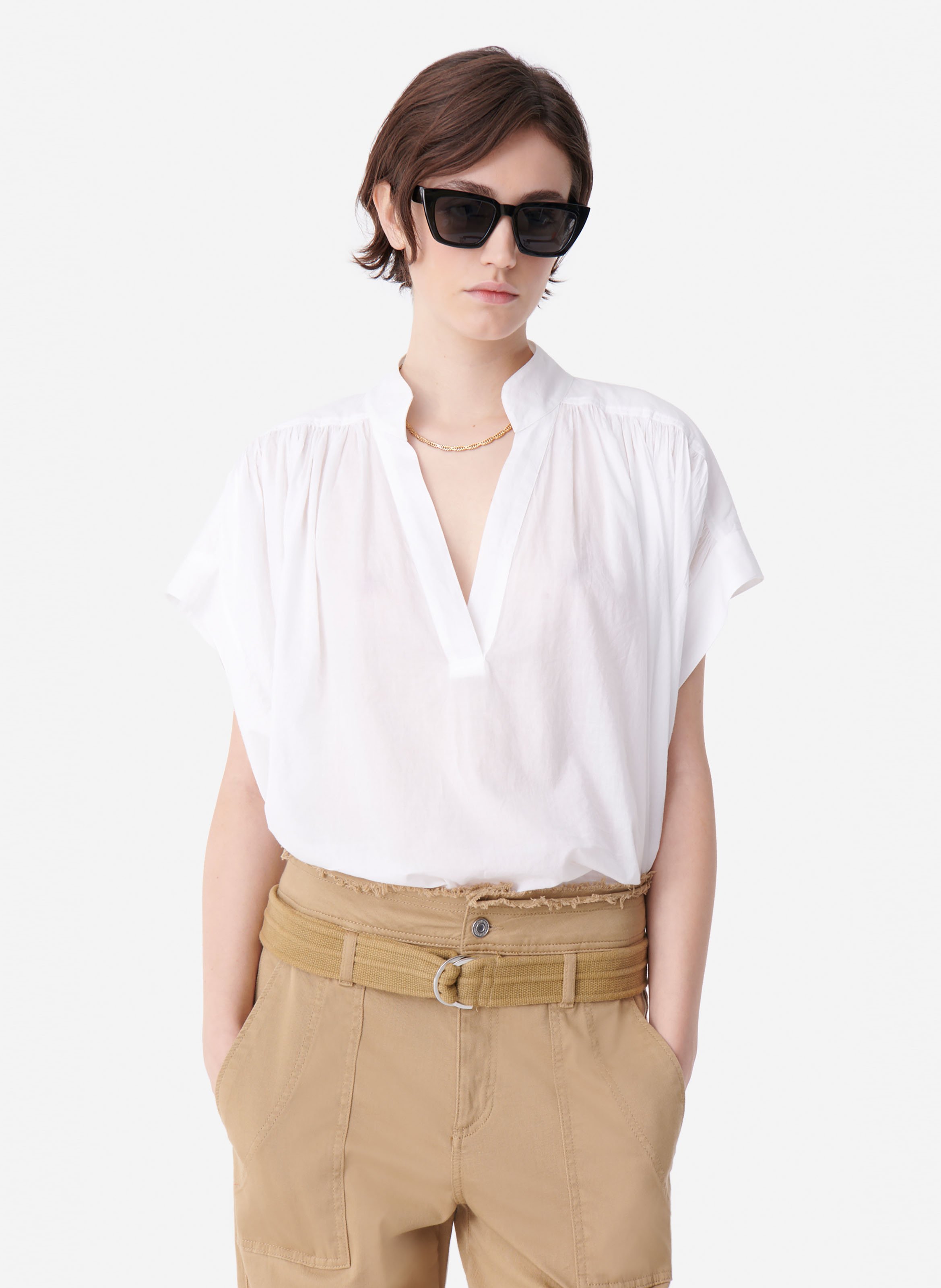 Blouse cory VANESSA BRUNO Blanc