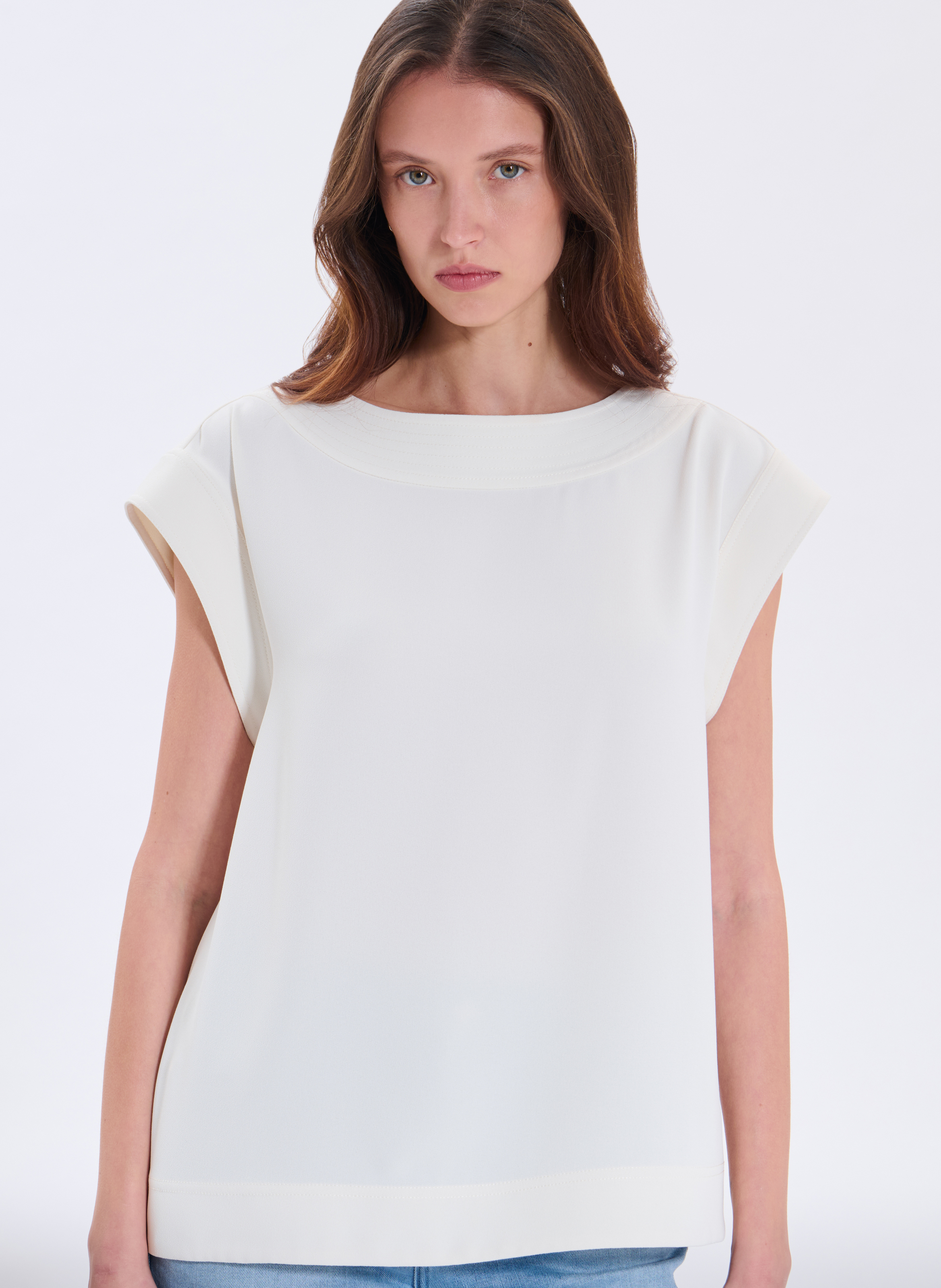 Top  trudy ZAPA Blanc