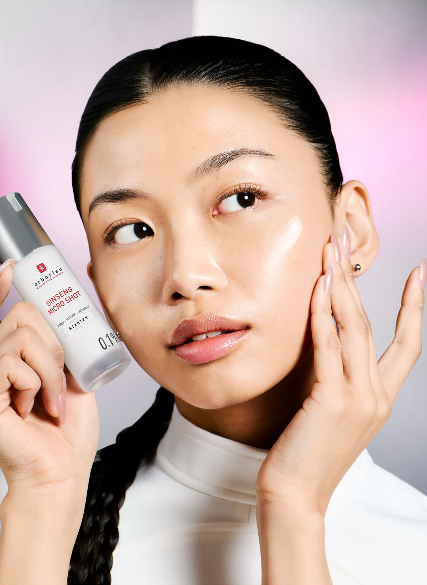 Ginseng Micro Shot Starter 0.1 - Suero microinfusión retexturizante (concentración de espículas 0.1%) ERBORIAN No color