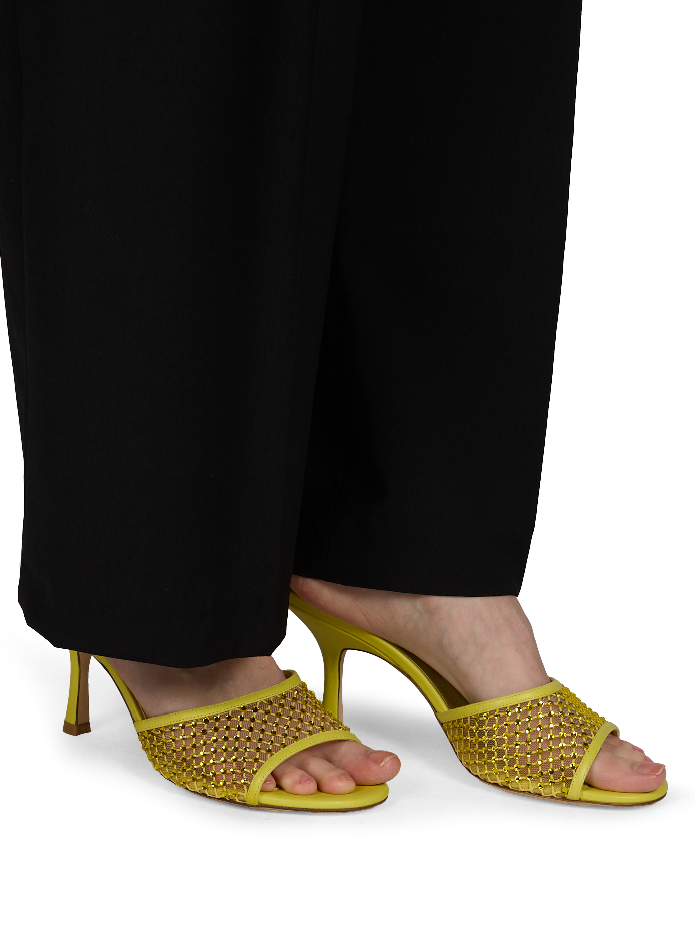 Sandales à talons Bareitall Shine STUART WEITZMAN Jaune