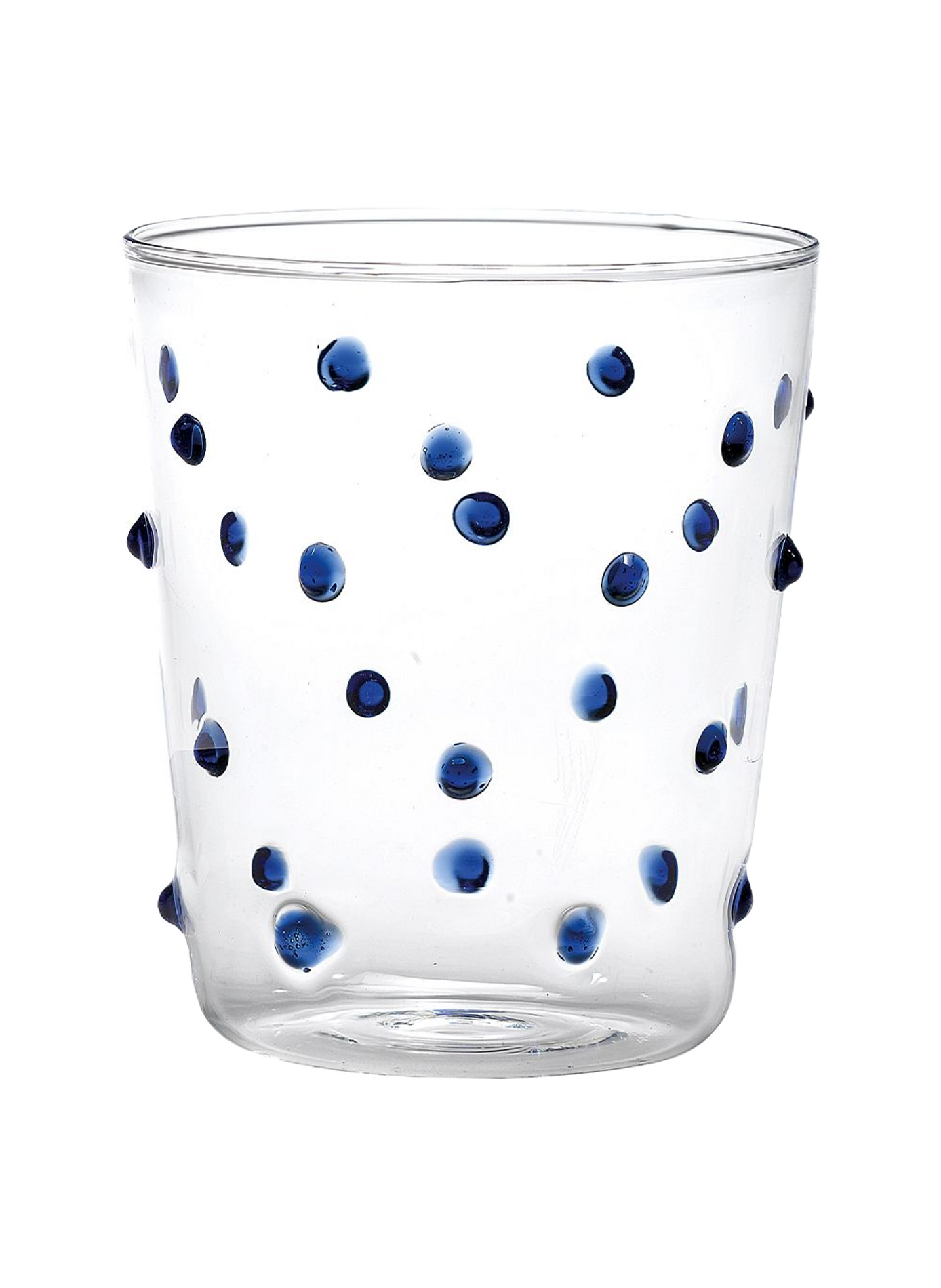 Set van 6 glazen Party in glas ZAFFERANO Blauw