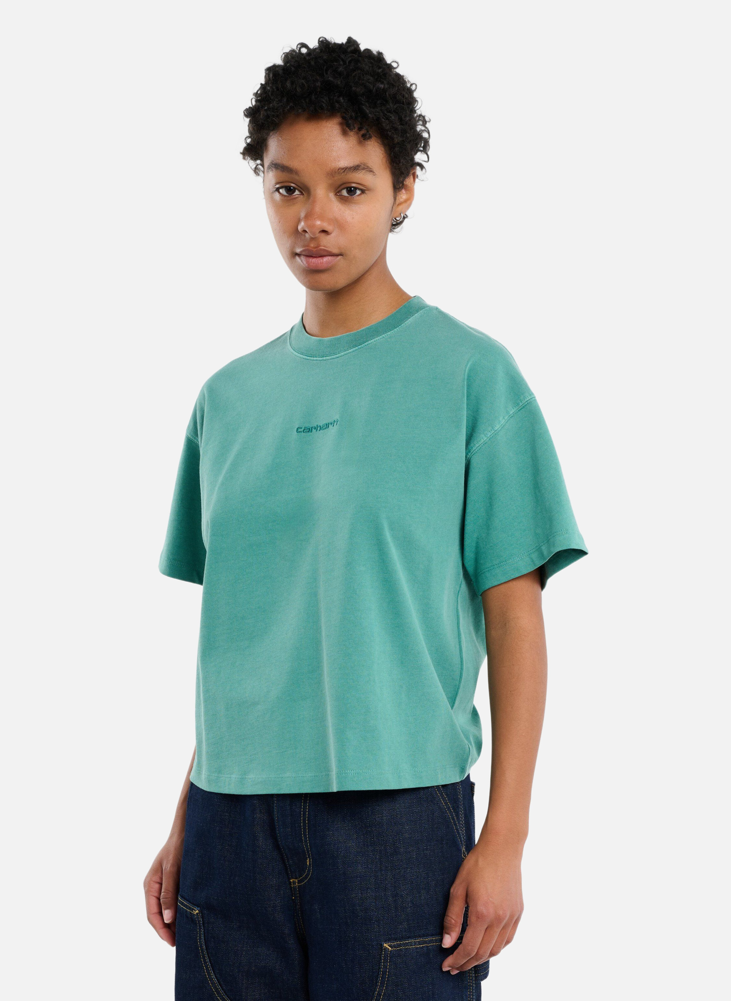 T-shirt w' s/s benton t-shirt CARHARTT WIP Vert