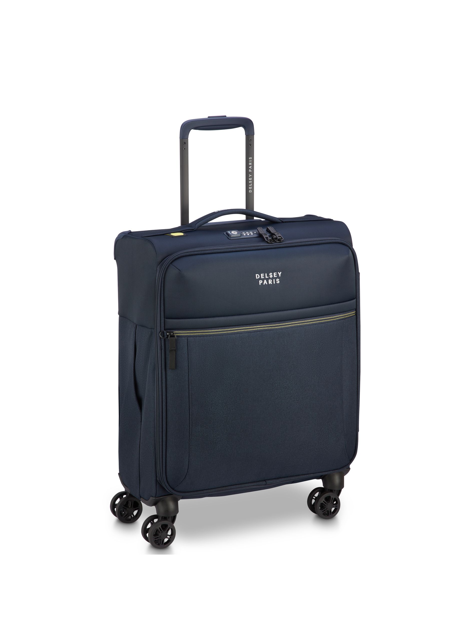 Valise cabine souple taille s - brochant 3 DELSEY PARIS Bleu