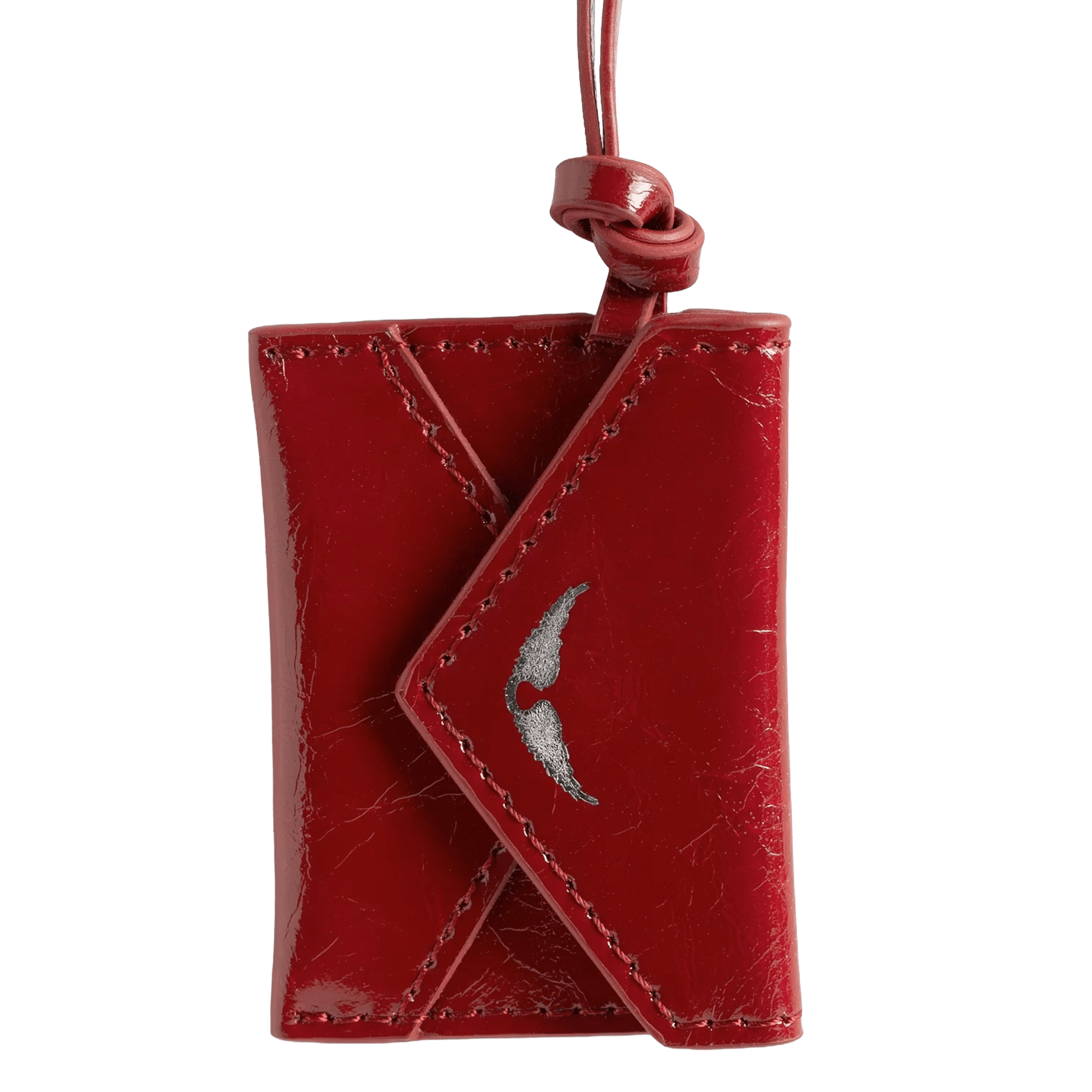 Porte-clés en cuir love ZADIG&VOLTAIRE Rouge