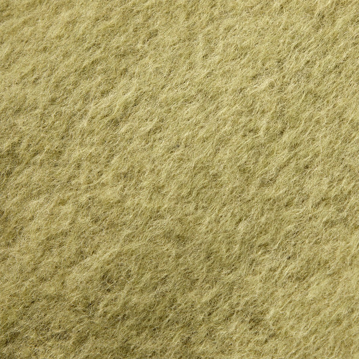 Plaid en mohair, tourbillon DESFORGES Vert