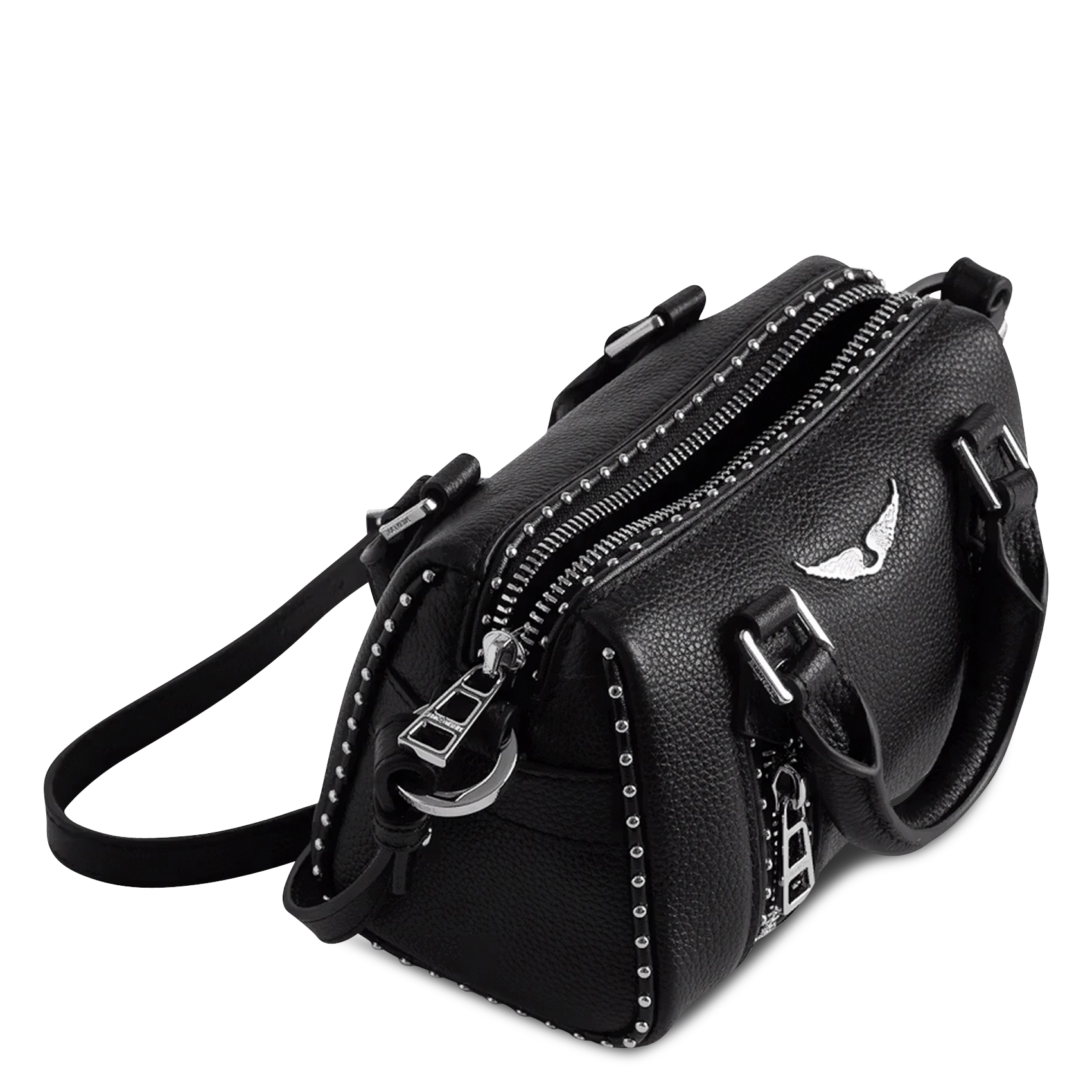 Sac à main en cuir sunny nano ZADIG&VOLTAIRE Noir