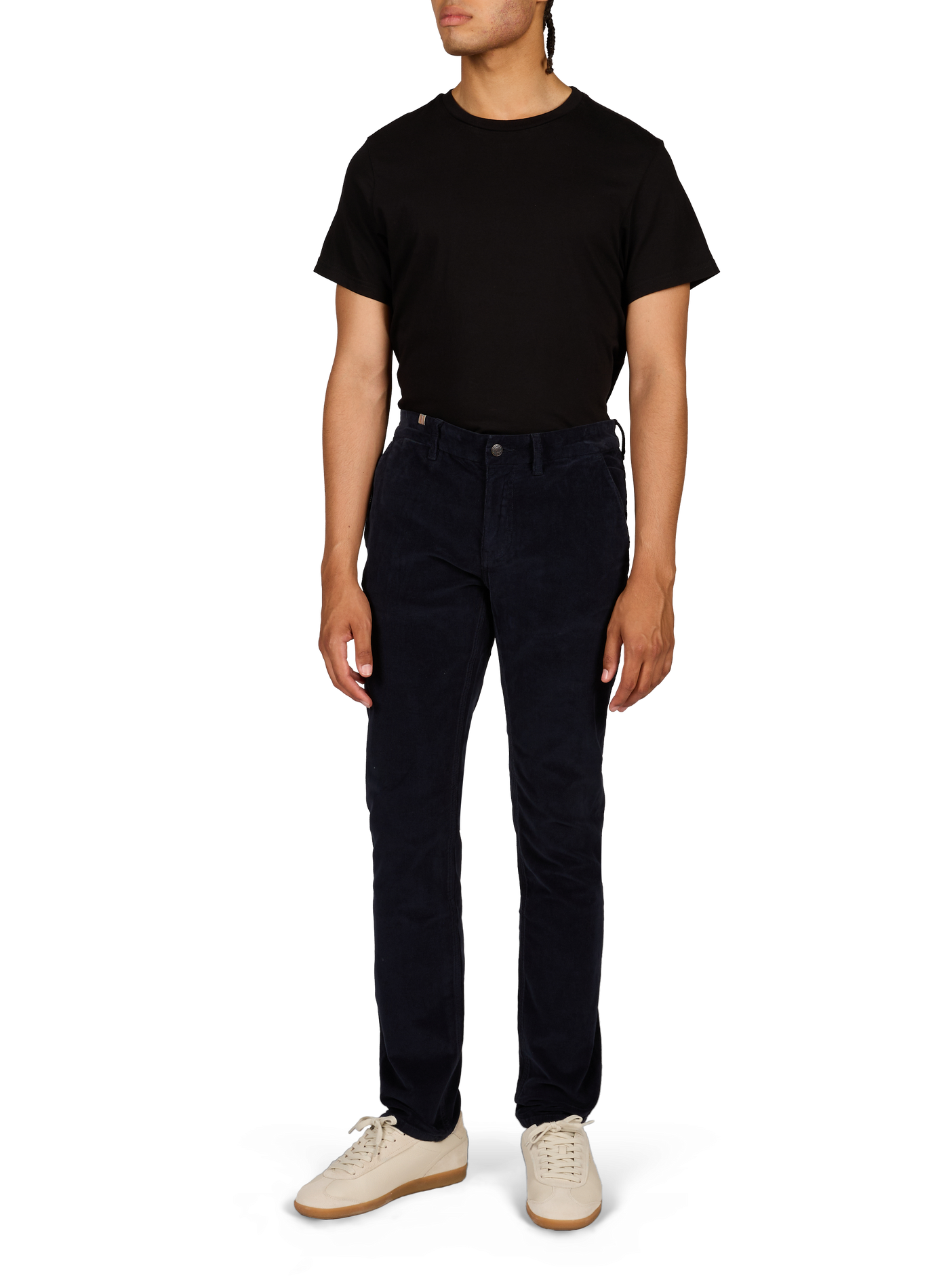 Velvet jeans Amalthea in blended cotton NOTIFY Blue