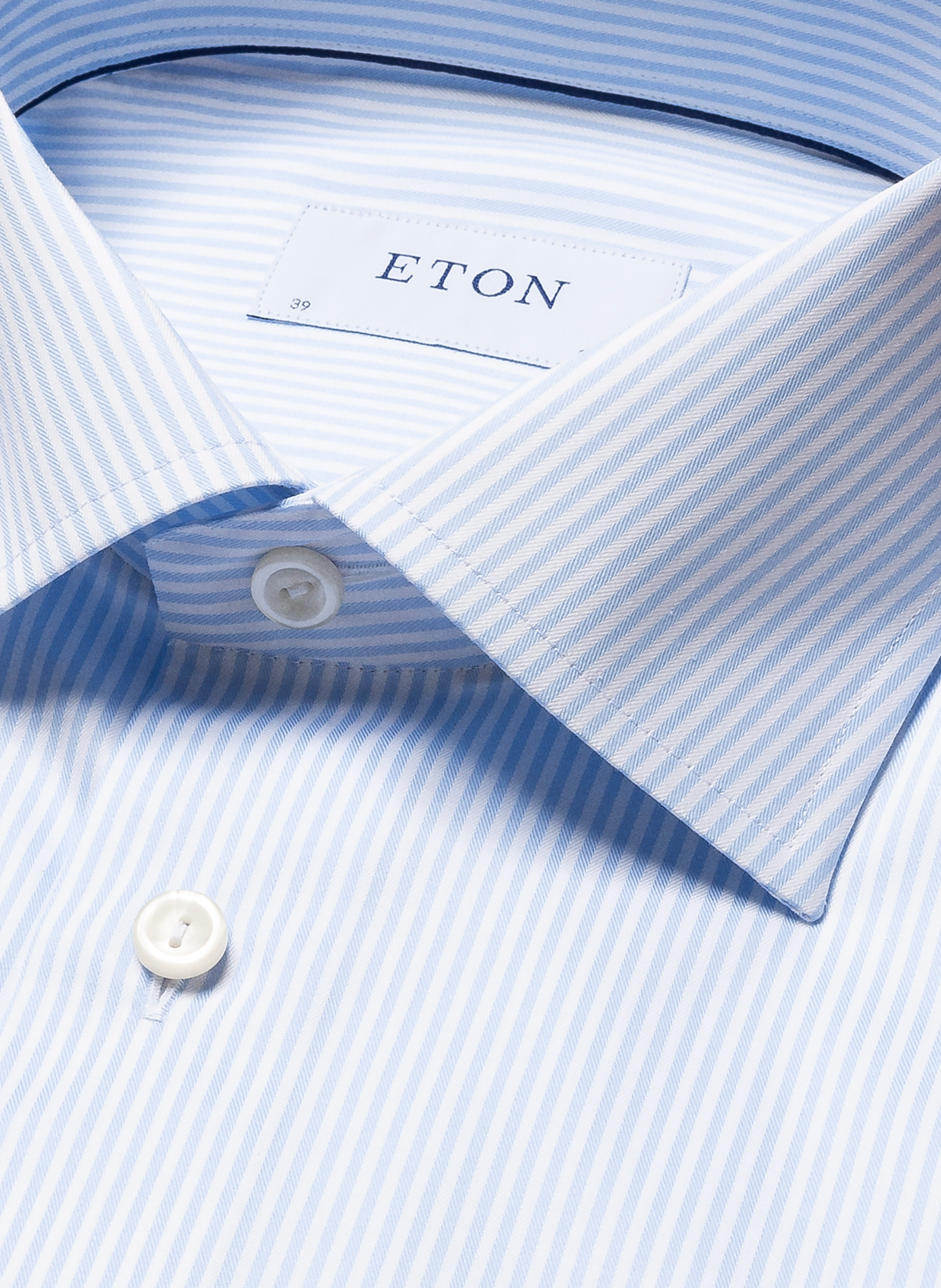 Striped shirt ETON Blue