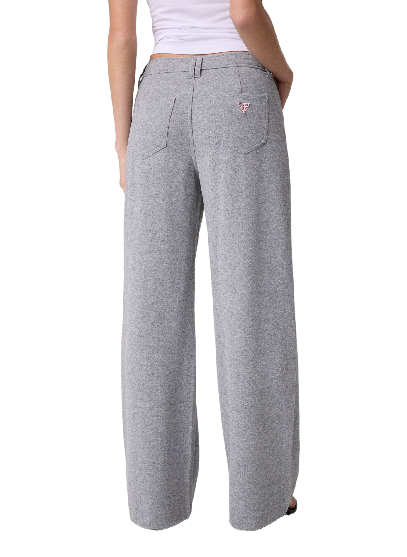 Weite Baumwollhose GUESS Grau
