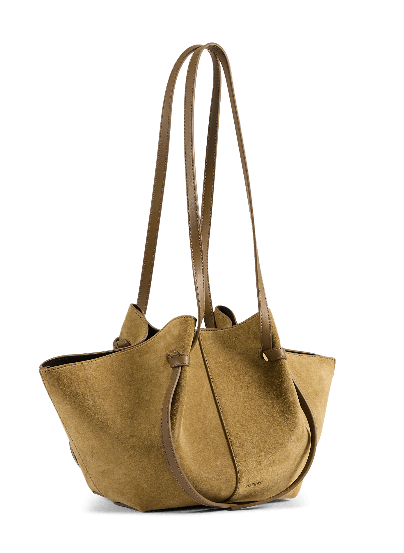 Zebra print leather Mochi bag YUZEFI Brown