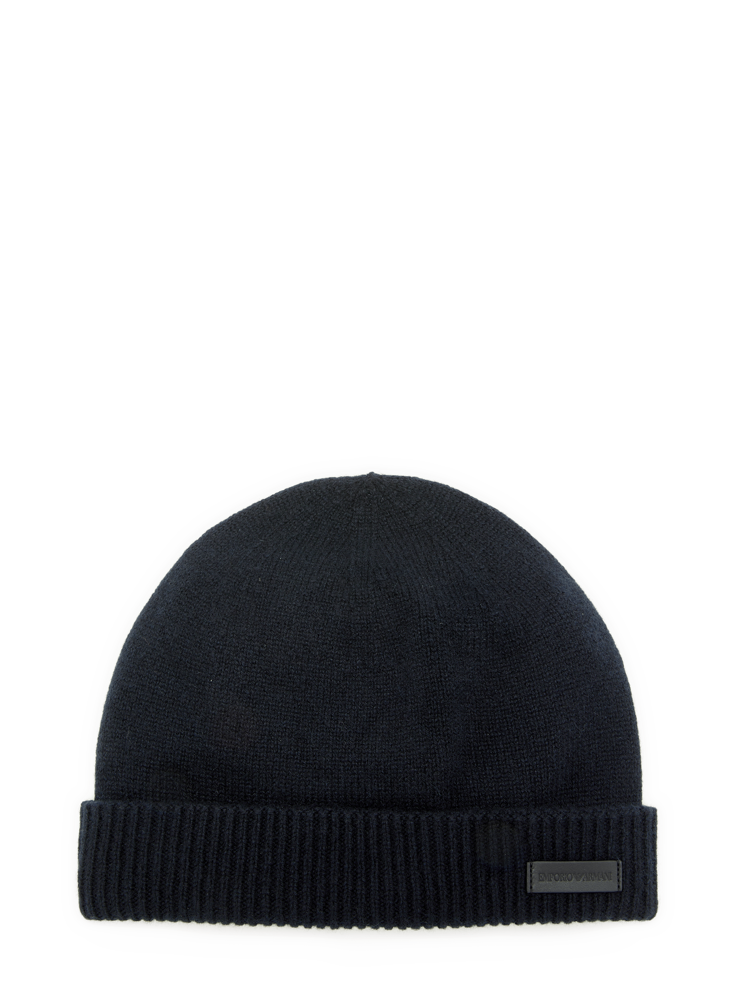 Bonnet en cachemire EMPORIO ARMANI Bleu
