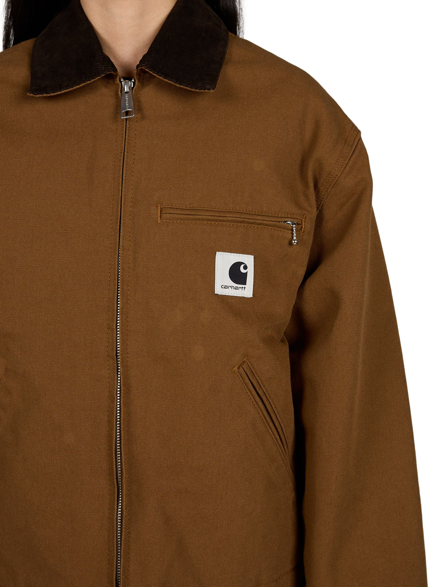 Oversize Baumwolljacke CARHARTT WIP Braun