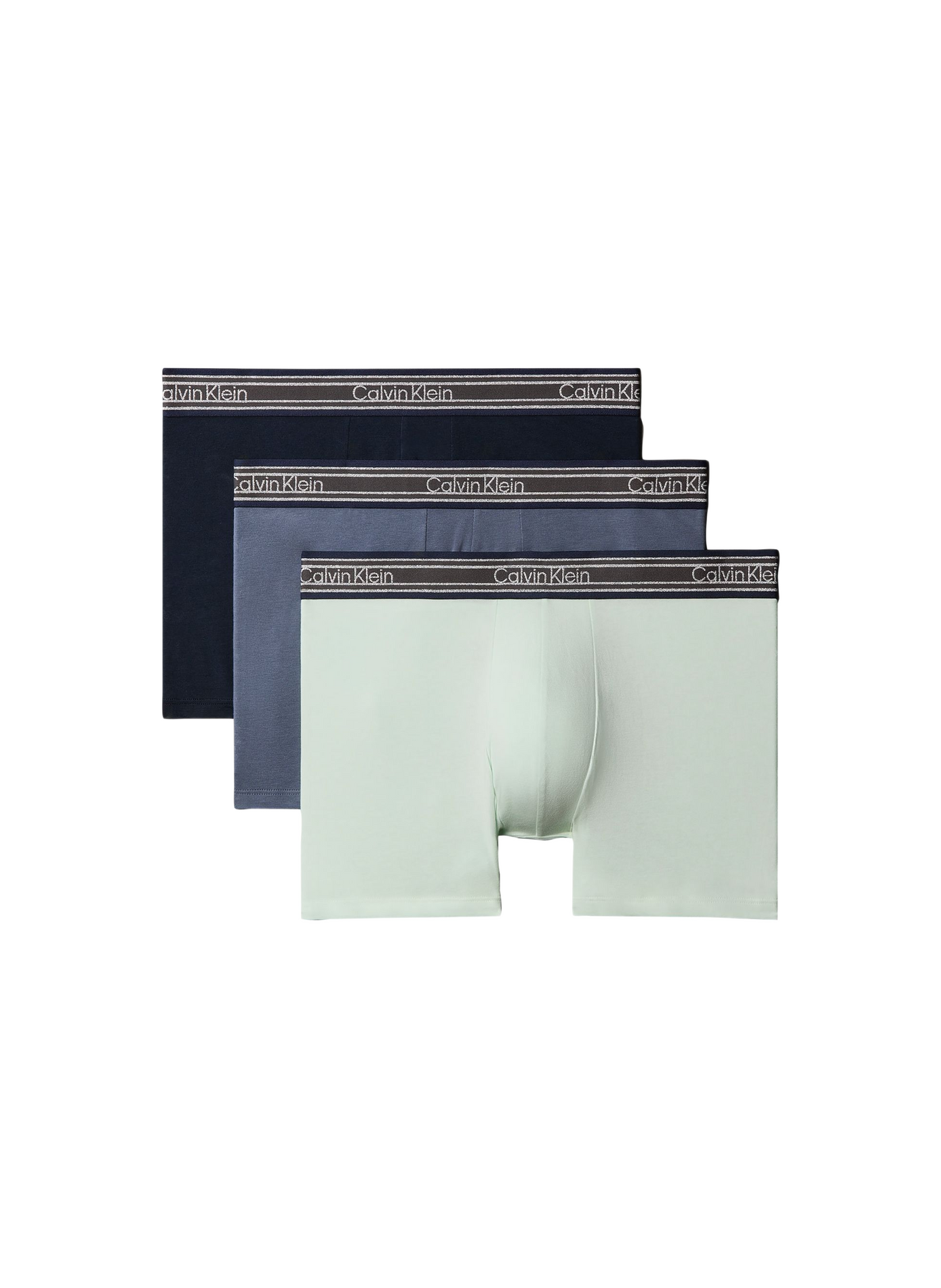Set aus 3 Boxershorts aus Baumwollmischung CALVIN KLEIN Mehrfarbig