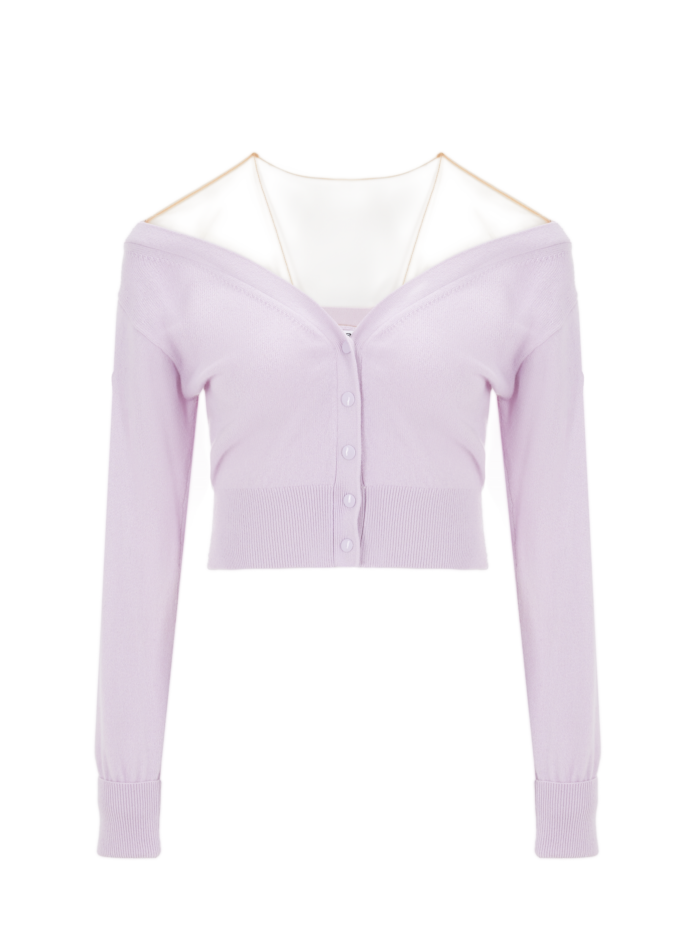 Gilet en laine et cachemire mélangés