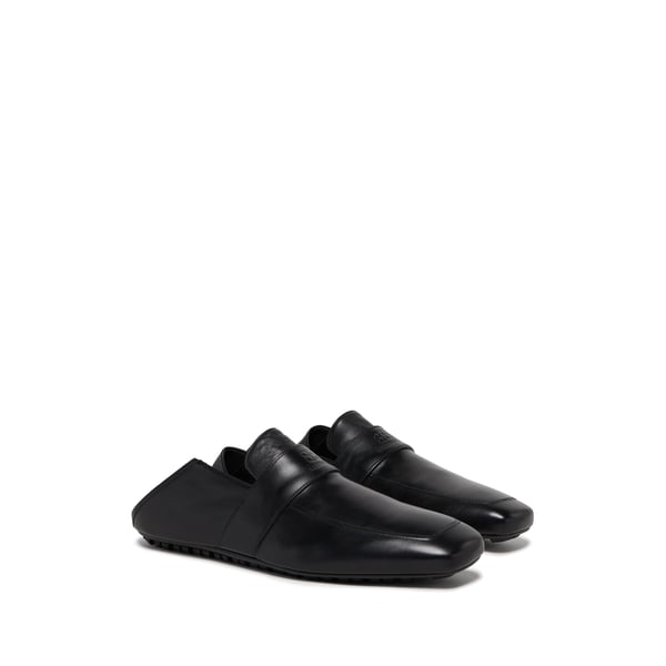 Mules City Loafer en cuir de veau