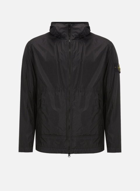 Hooded nylon jacket BlackSTONE ISLAND 