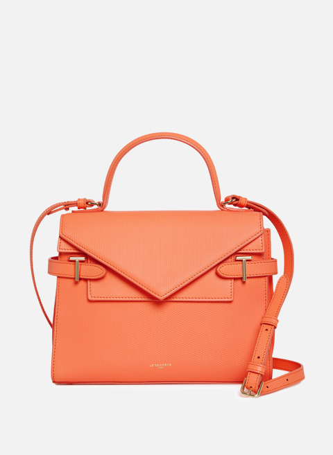 Emilie bag in Orange leatherLE TANNEUR 