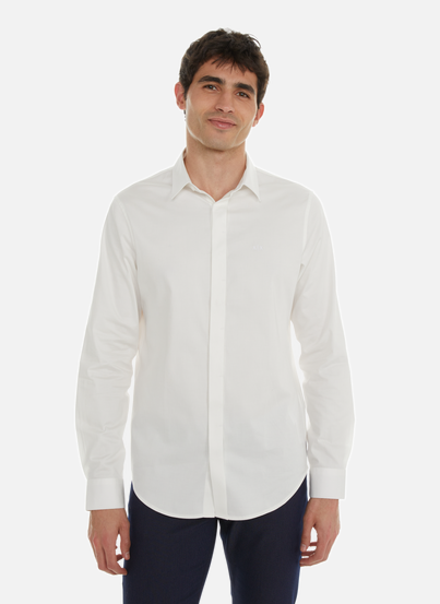 Button Down long-sleeve cotton Shirt ARMANI EXCHANGE