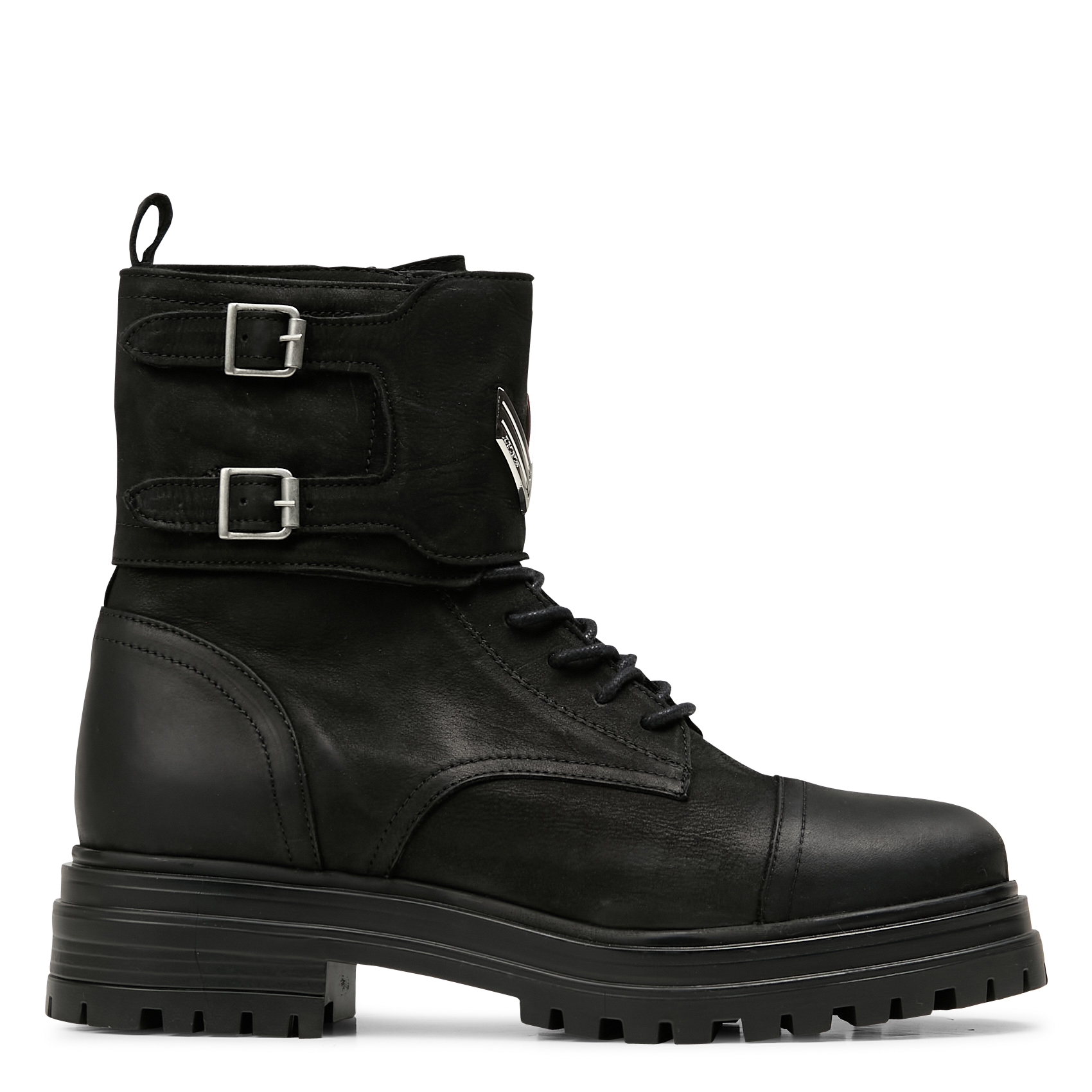 Bottines bi-matière IKKS Noir