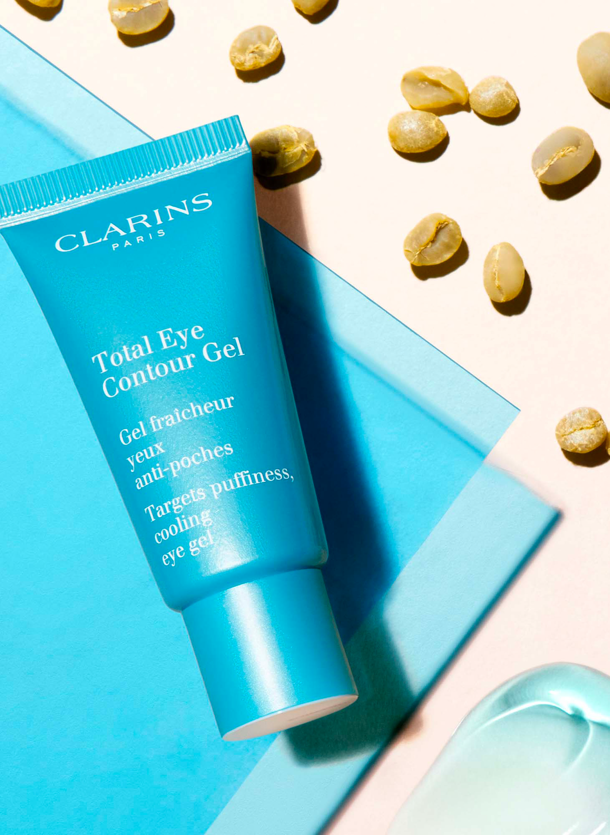 Total Eye Anti-Puffiness Eye Cooling Gel CLARINS No color