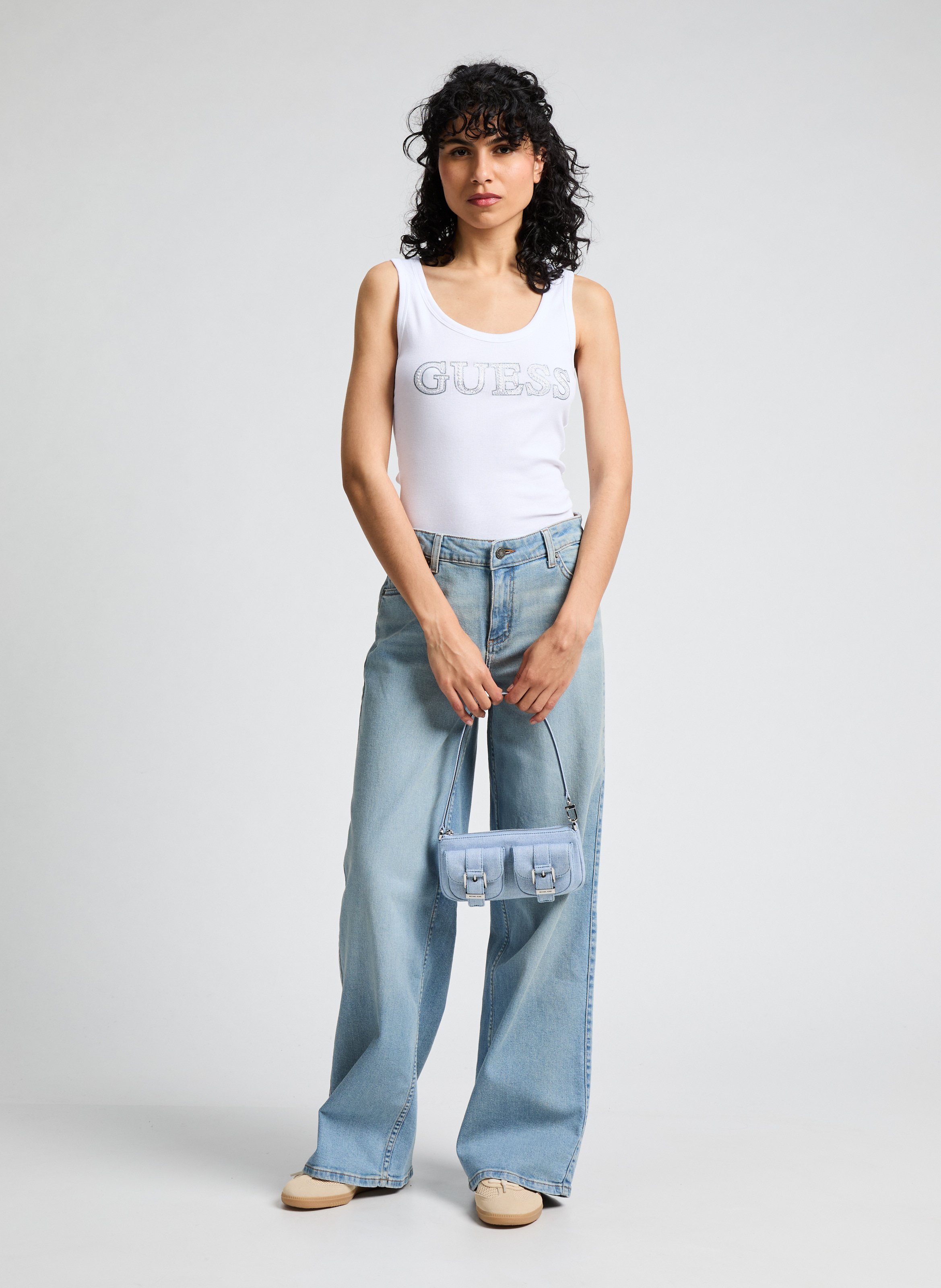 Jean G11 Wide leg GUESS Blue