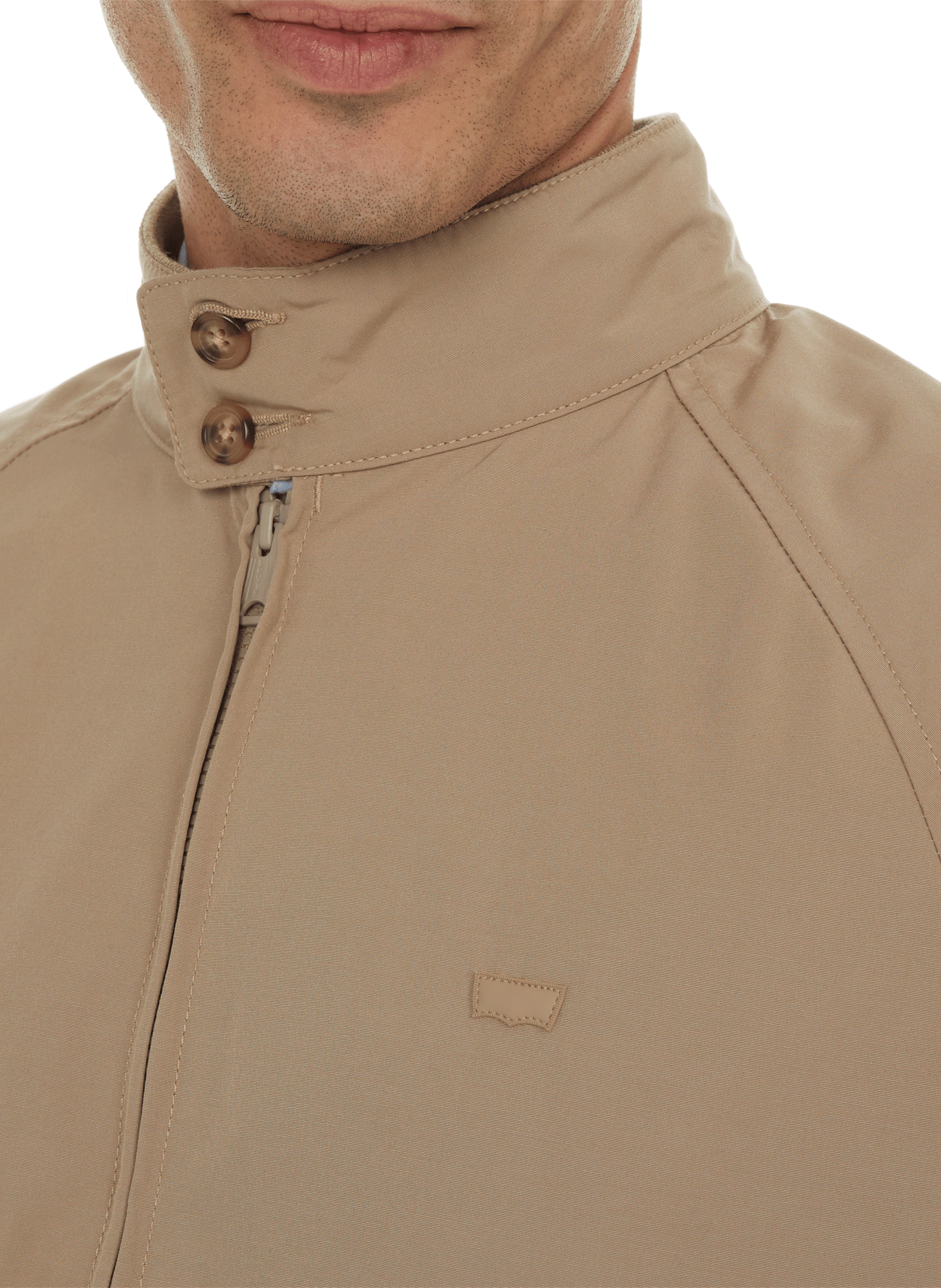 Veste unie à glissière LEVI'S Beige