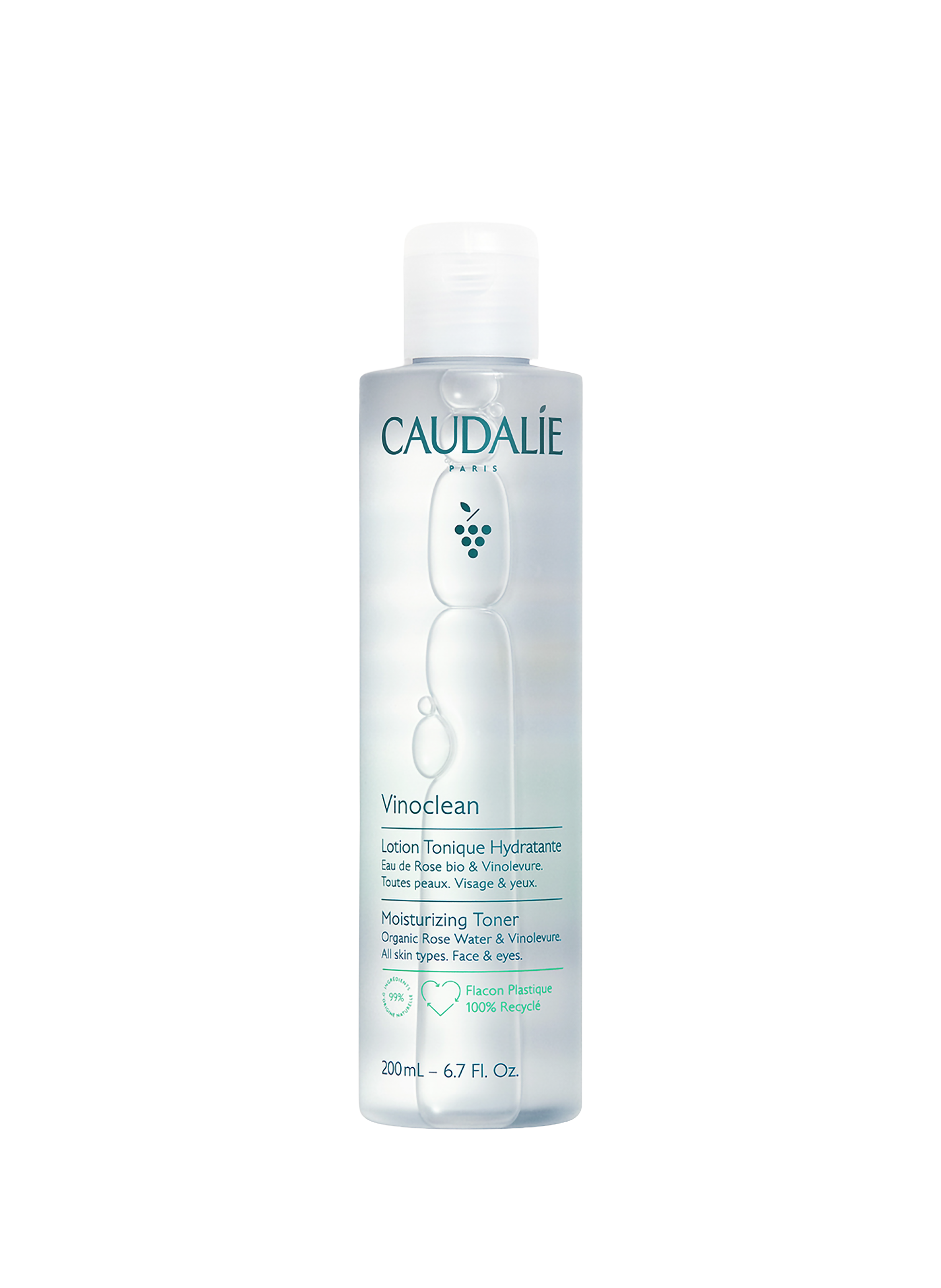 Vinoclean Hydrating Toning Lotion CAUDALIE No color