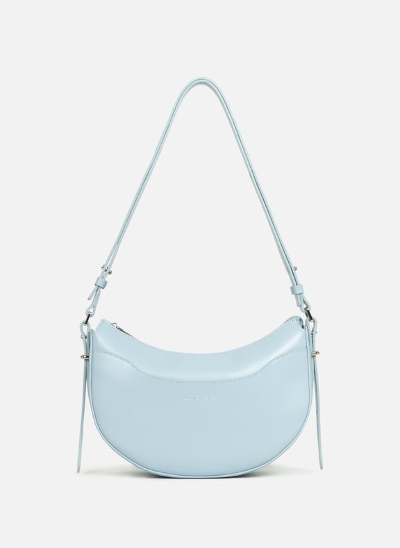 Half moon bag - Suave Ace Blue by LANCASTER LANCASTER Half moon bag - Suave Ace Blue