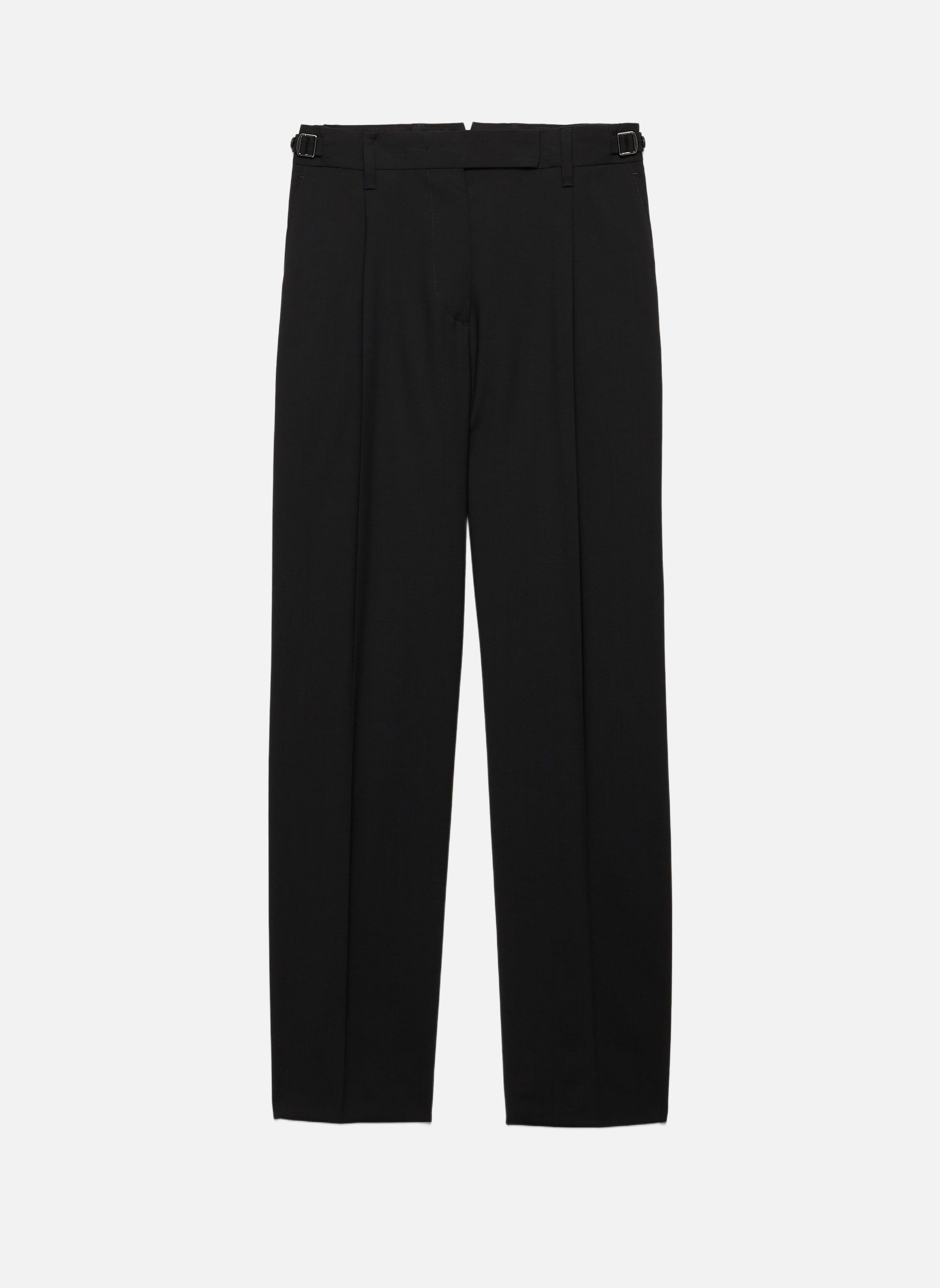 Pantalon en laine légère PRADA Noir