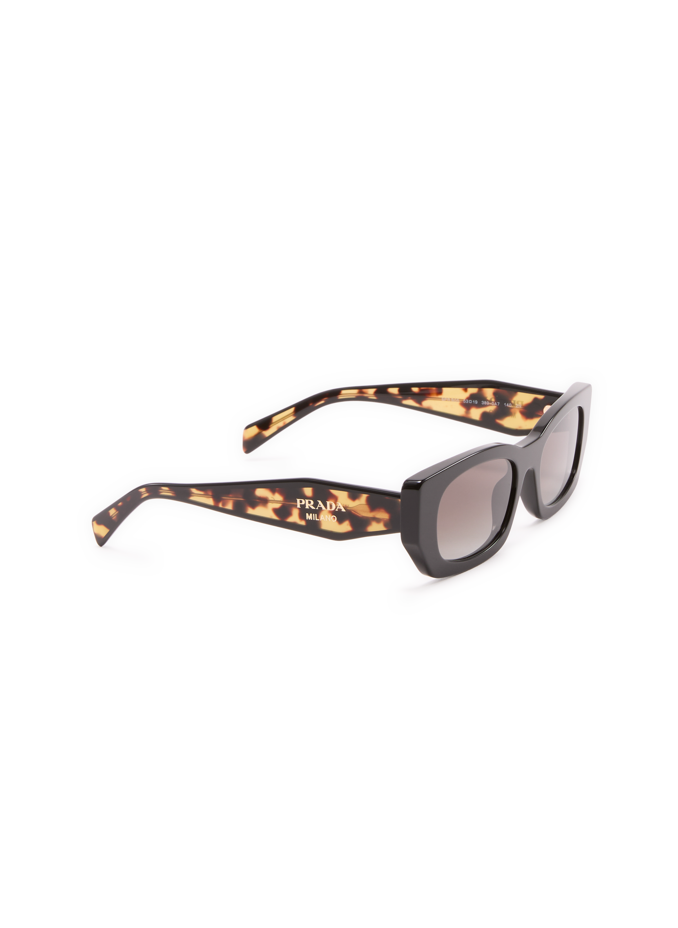 Lunettes de soleil rectangulaires PRADA Multicolore