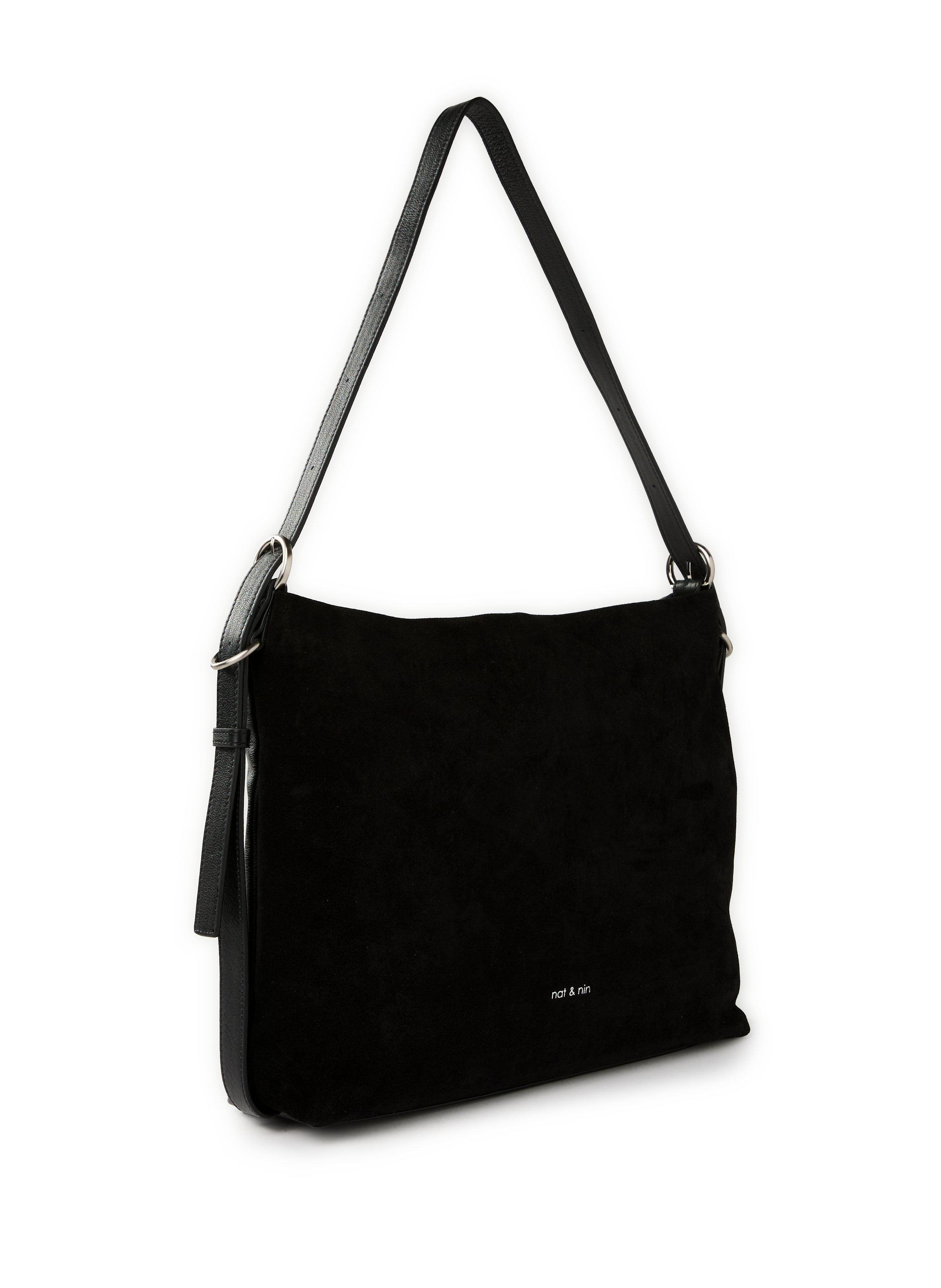 Sac en cuir NAT &amp; NIN Noir