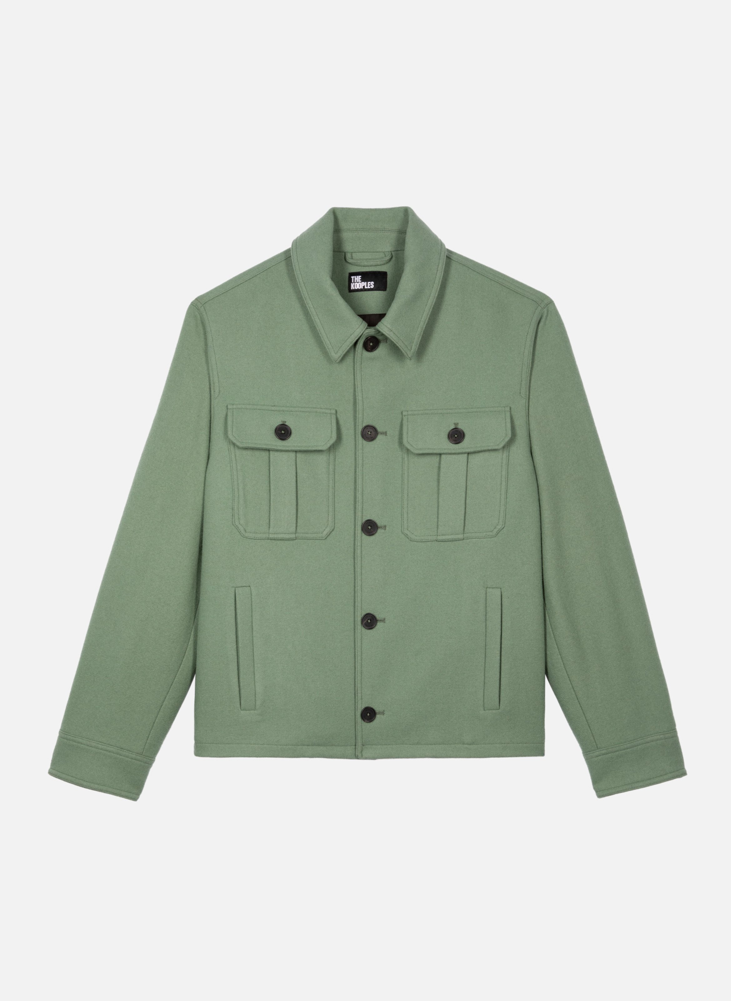 Blouson en laine THE KOOPLES Vert