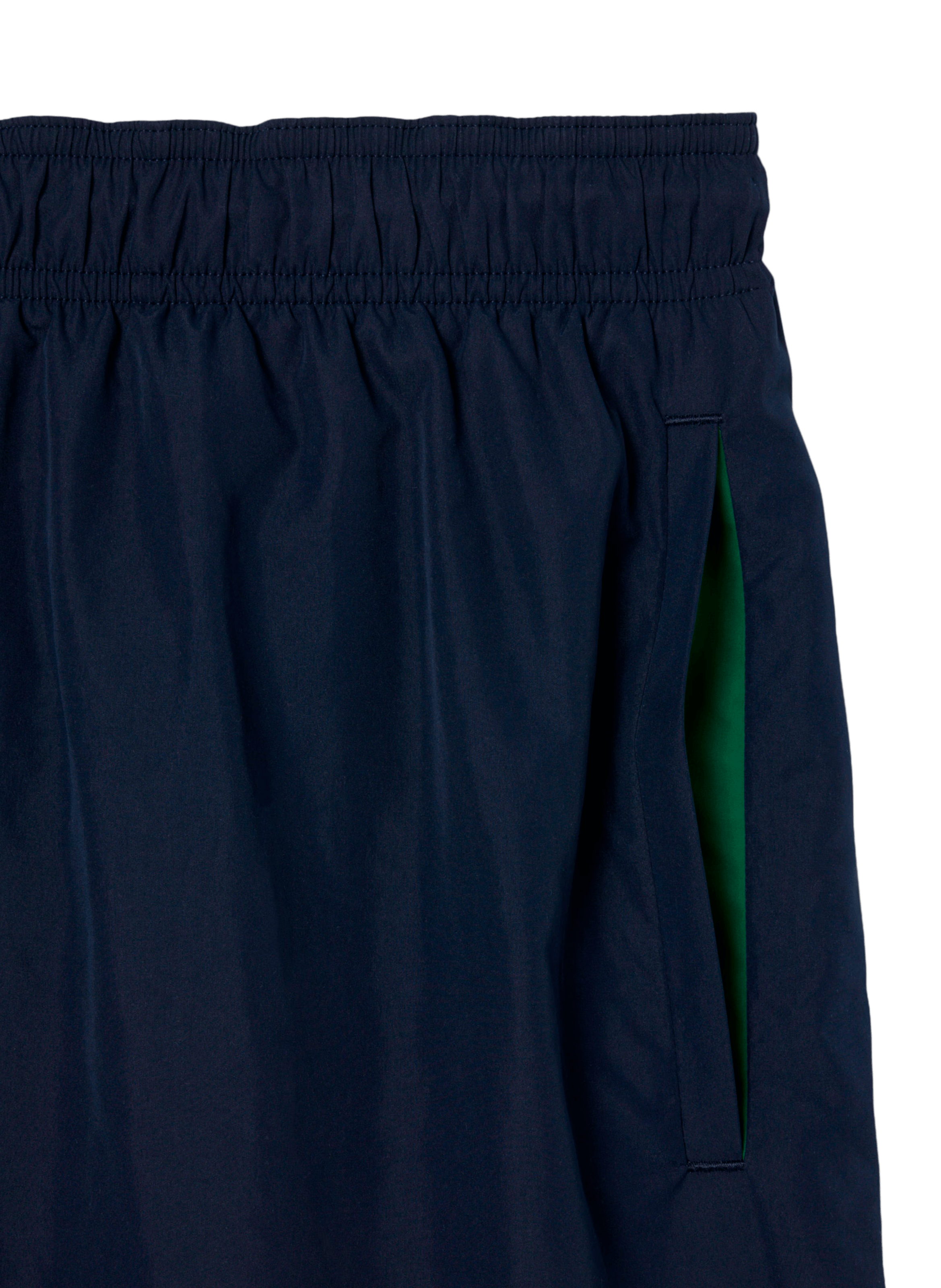 Recycled polyester swim shorts LACOSTE Blue