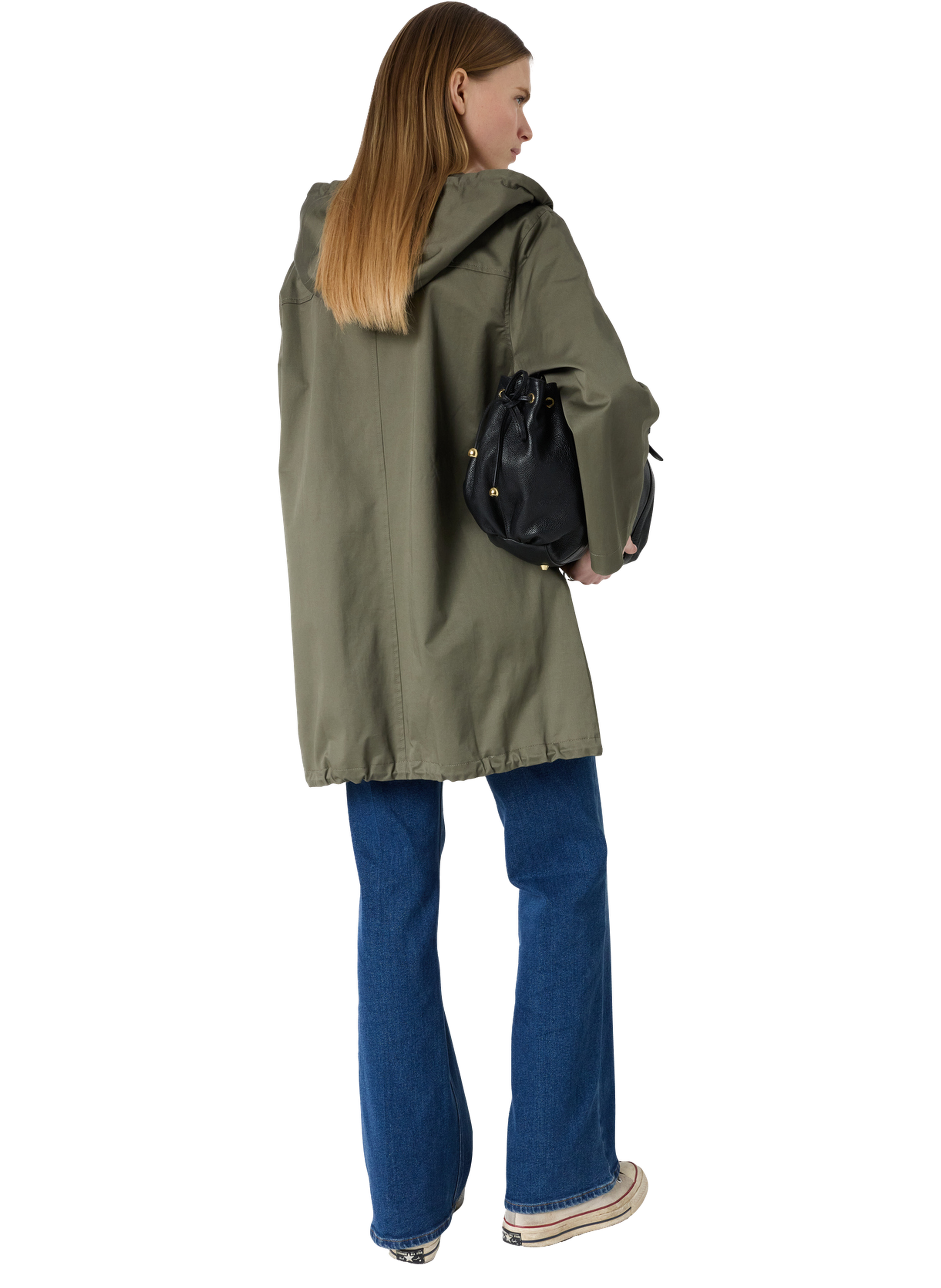 Parka à capuche en coton - janaya GERARD DAREL Vert