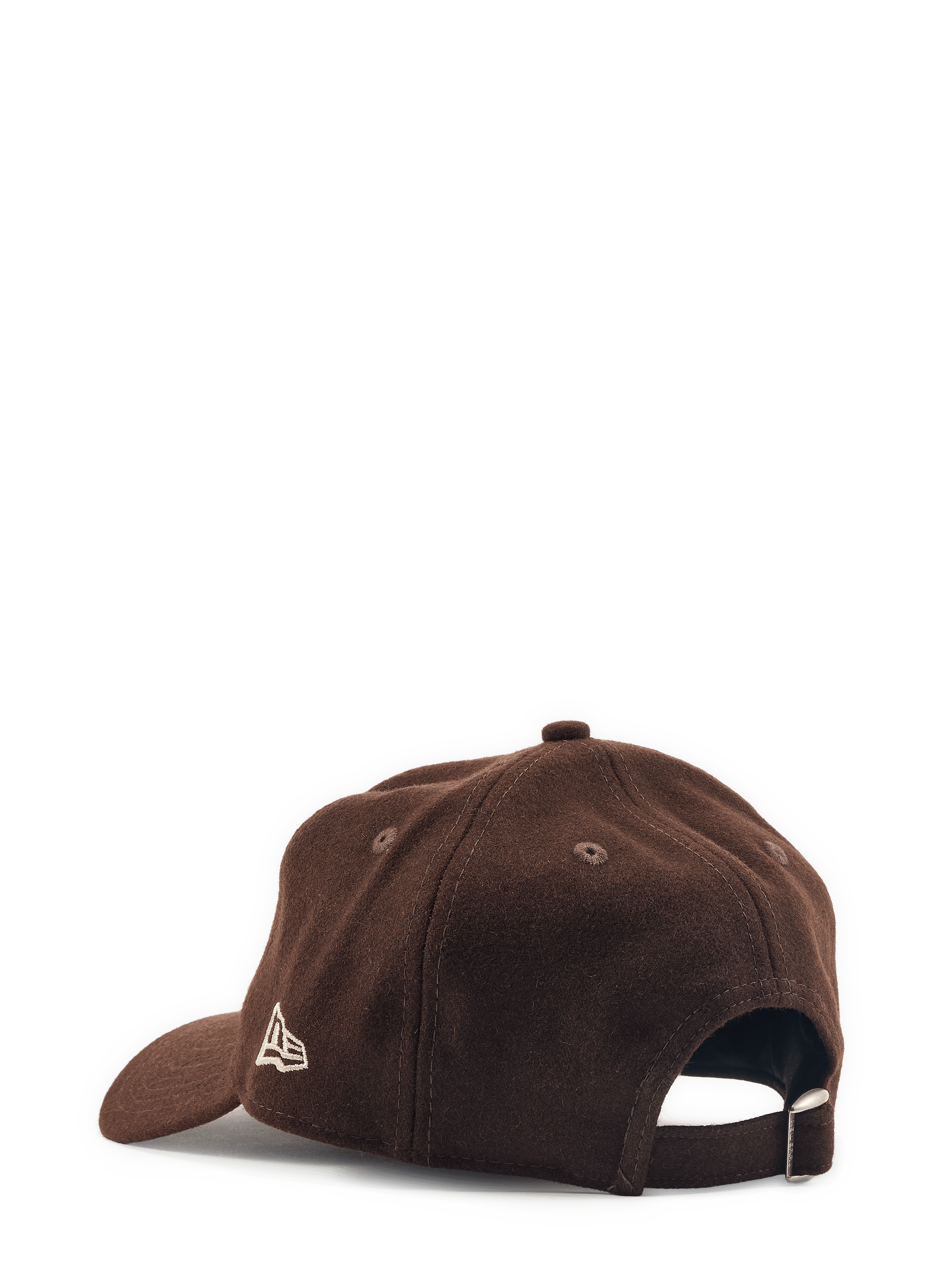 Casquette logo en laine mélangé NEW ERA Marron