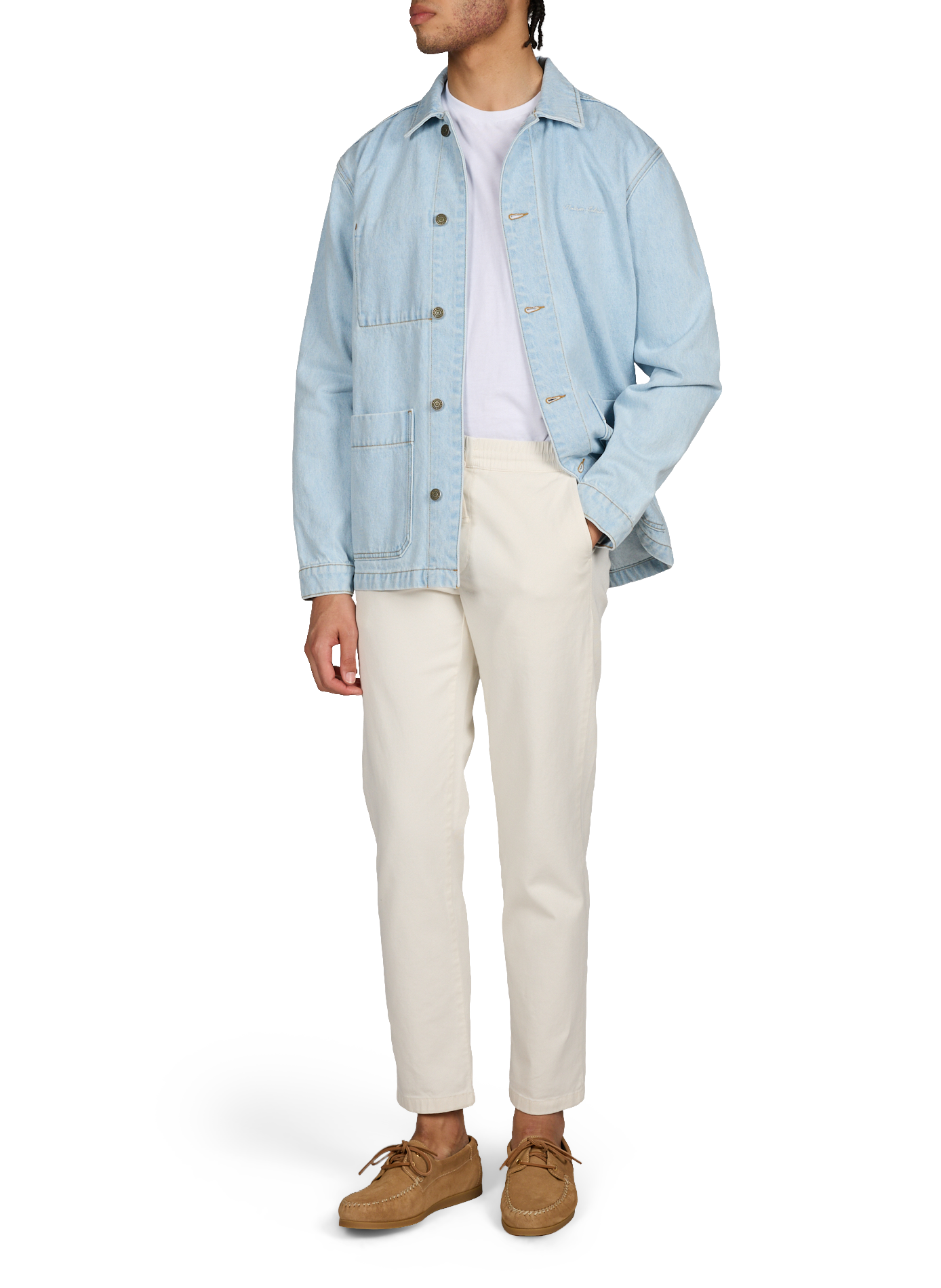 Mocassins Boatman en daim VINNY'S Beige