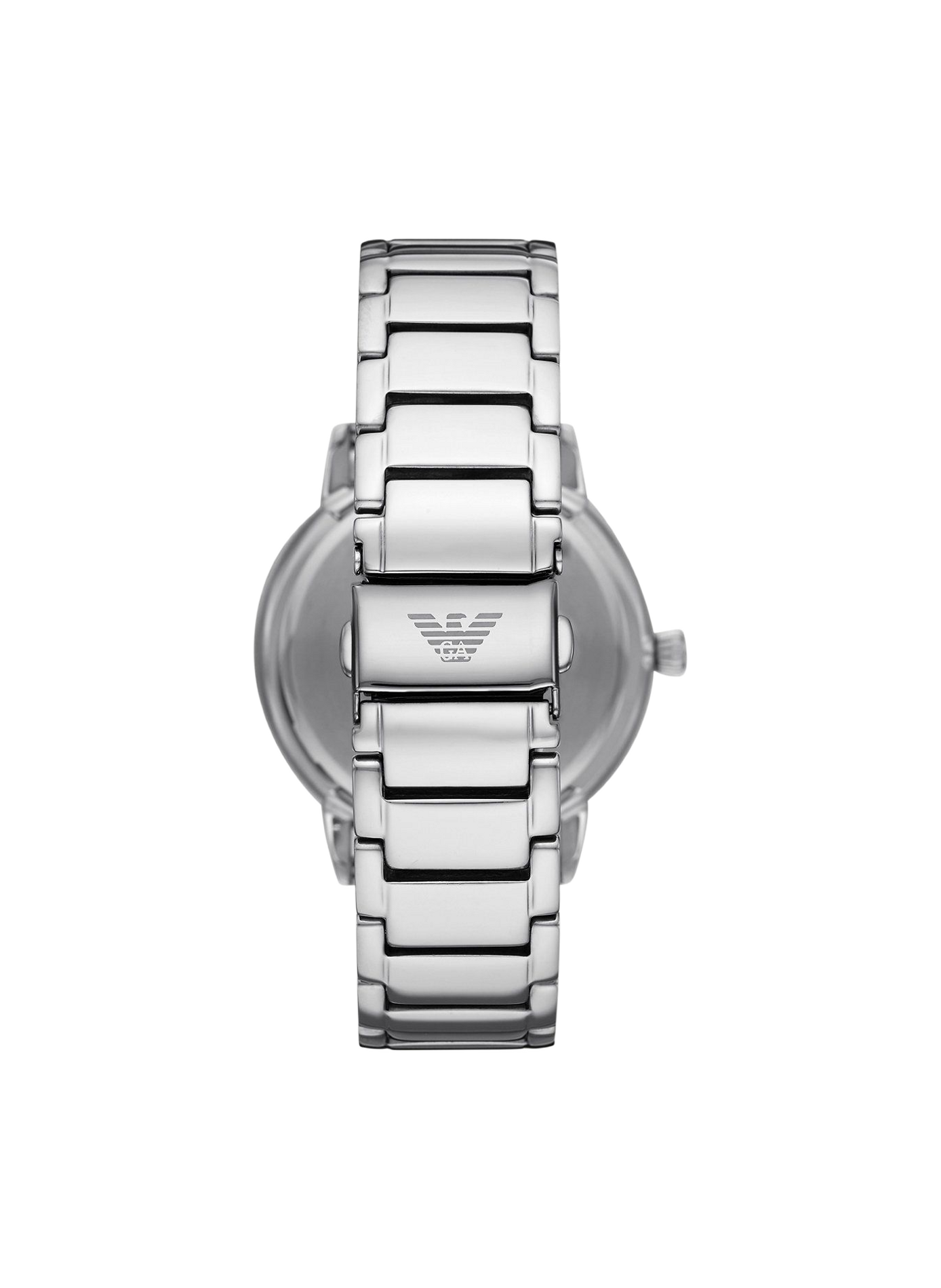 Montre quartz en acier inoxydable ARMANI MONTRES Noir