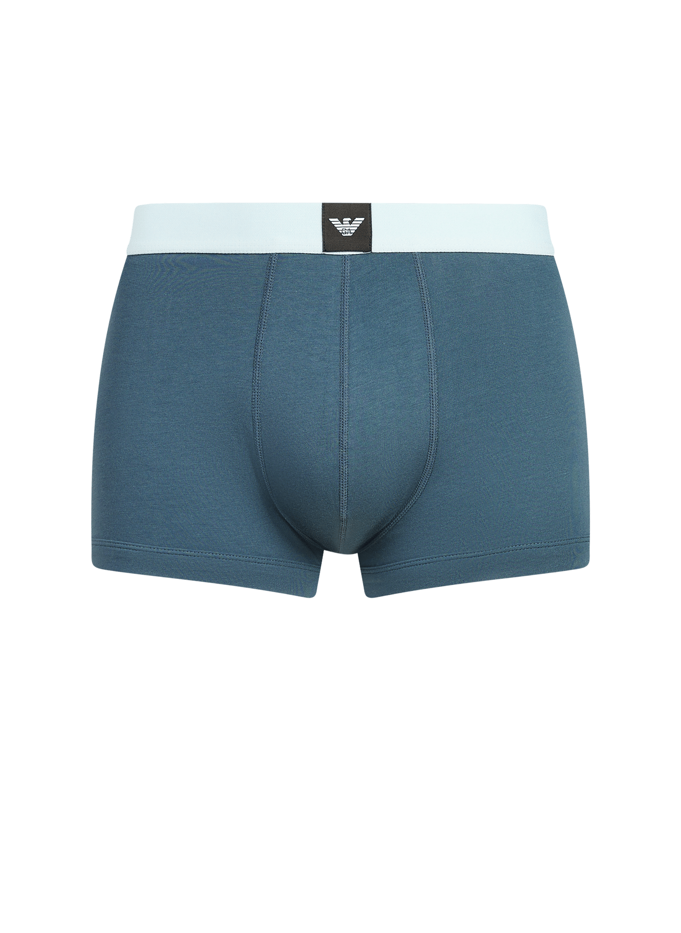 Lot de 3 boxers unis en coton mélangé EMPORIO ARMANI Multicolore