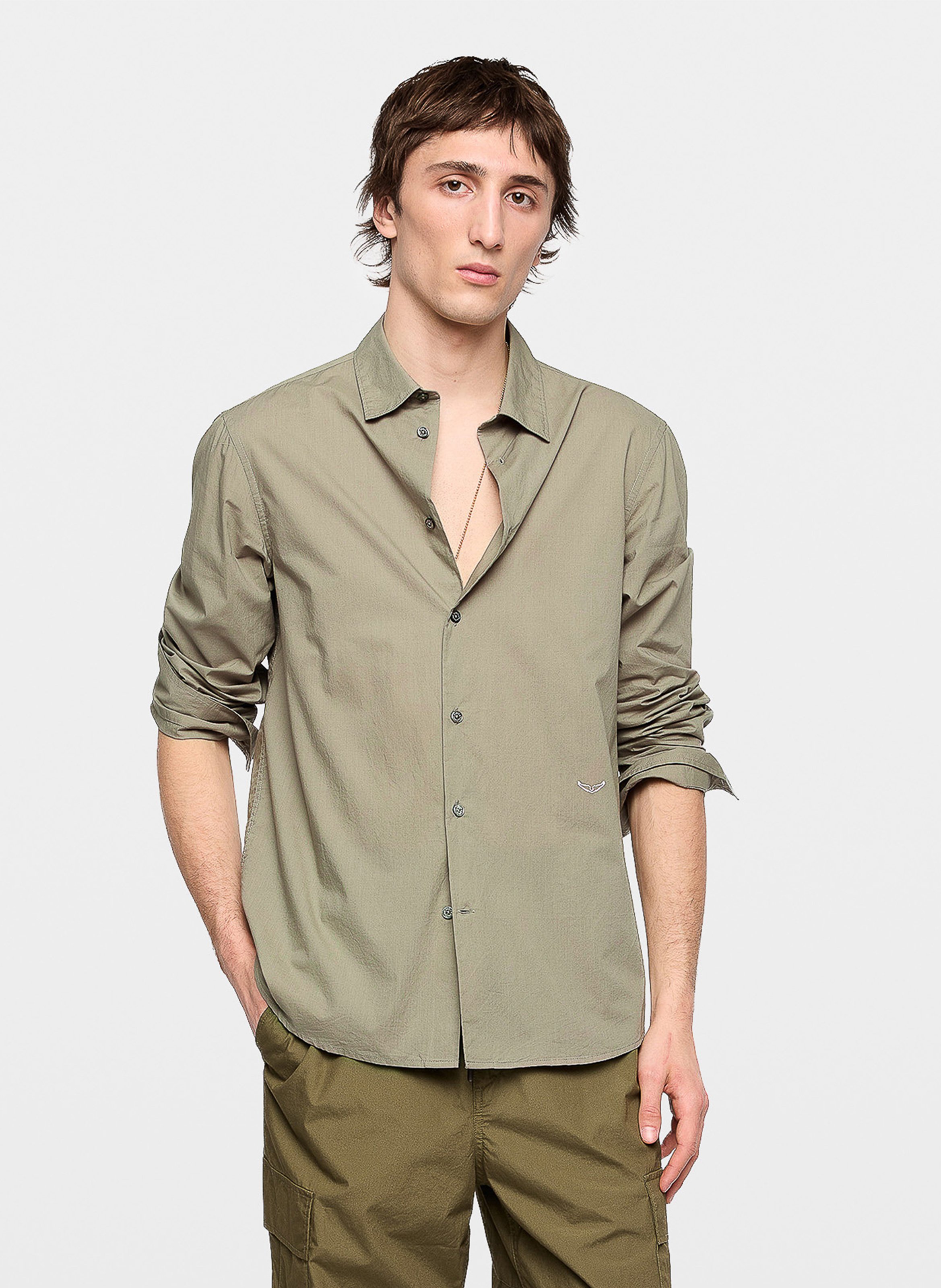 Chemise en coton bio sid ZADIG&VOLTAIRE Groen