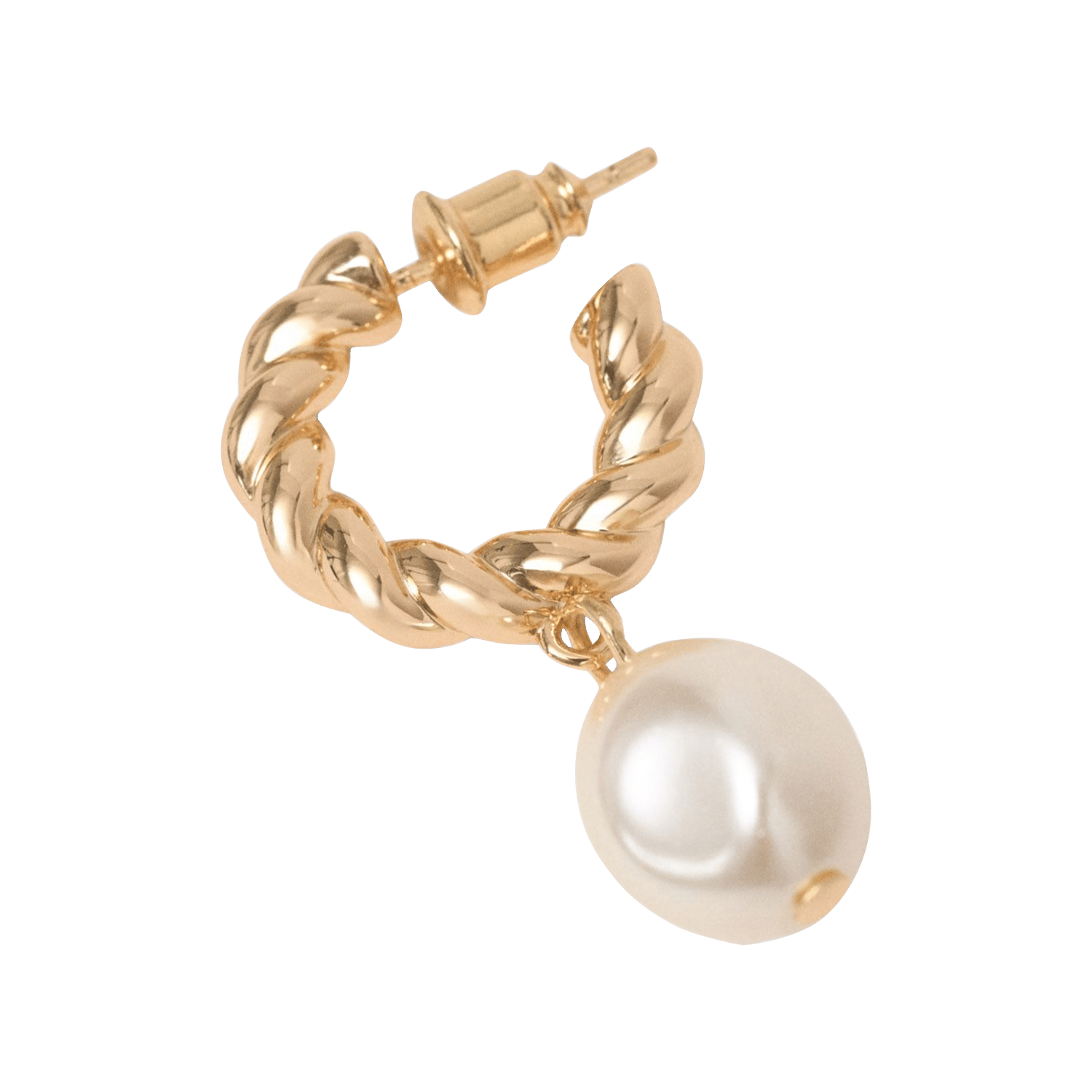 Boucles d'oreilles en laiton MAJE Doré