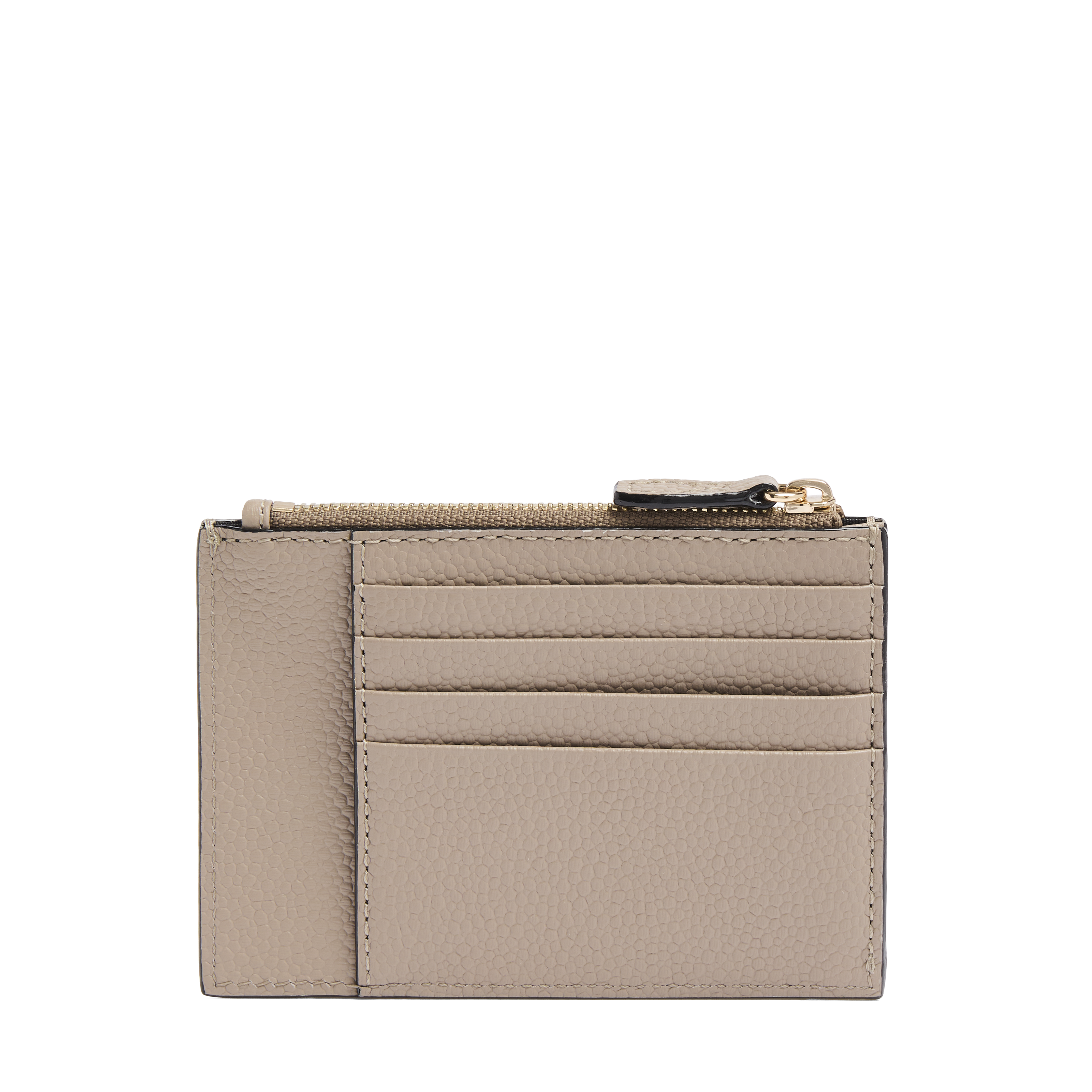 Porte-cartes ninon de lancel en cuirs de vachette graine & lisse LANCEL Gris