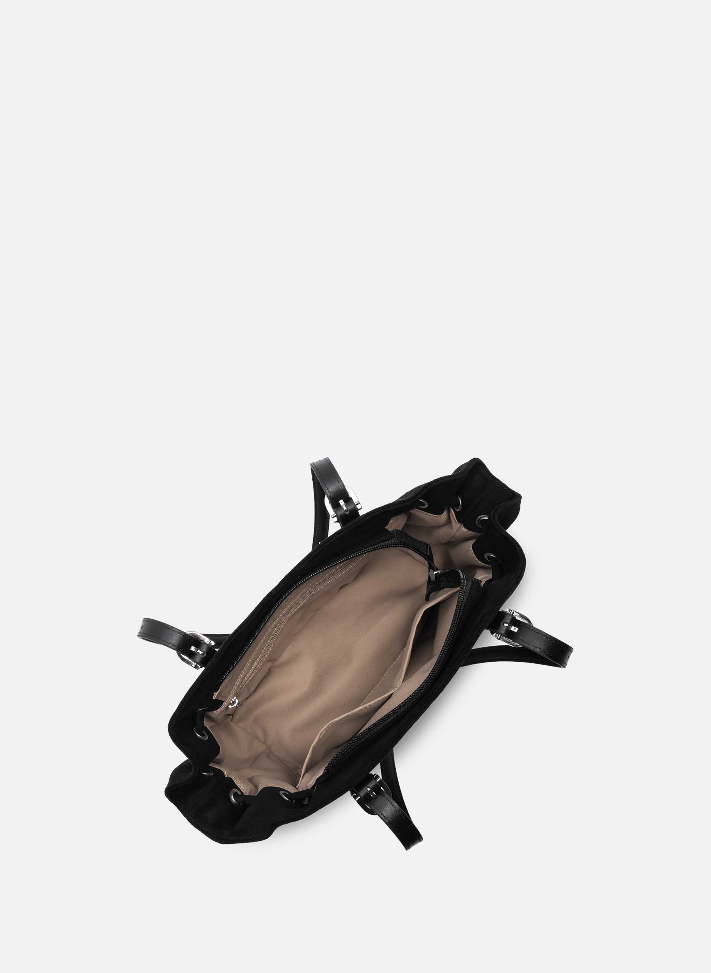 Sac cabas épaule - velvet emma | Noir LANCASTER Femme