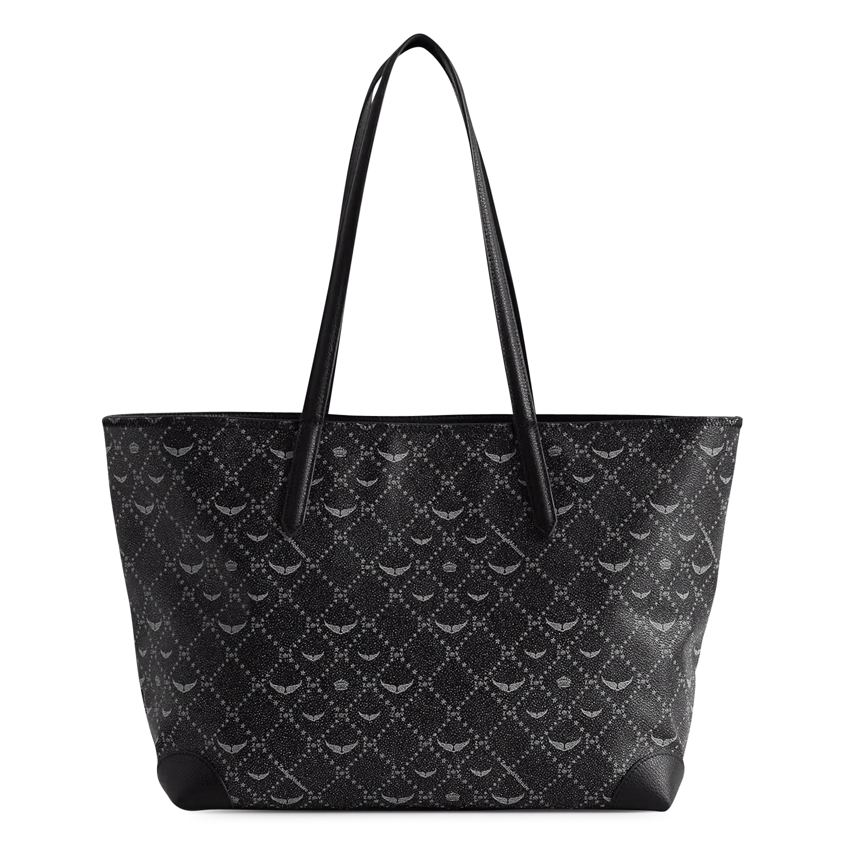 Bedrukte boodschappentas z shopper ZADIG&VOLTAIRE Zwart